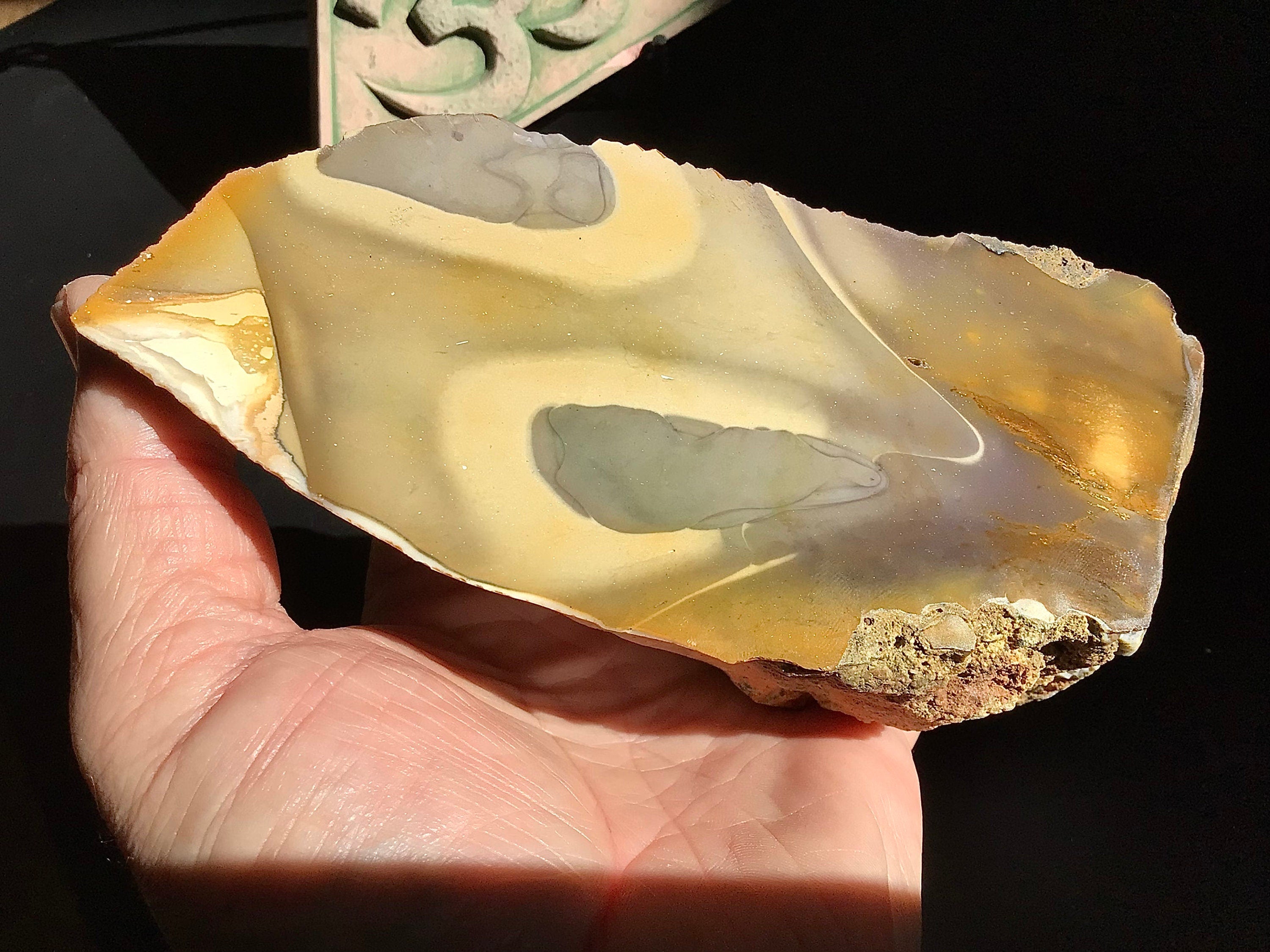 555g Polished Mookaite Freeform E