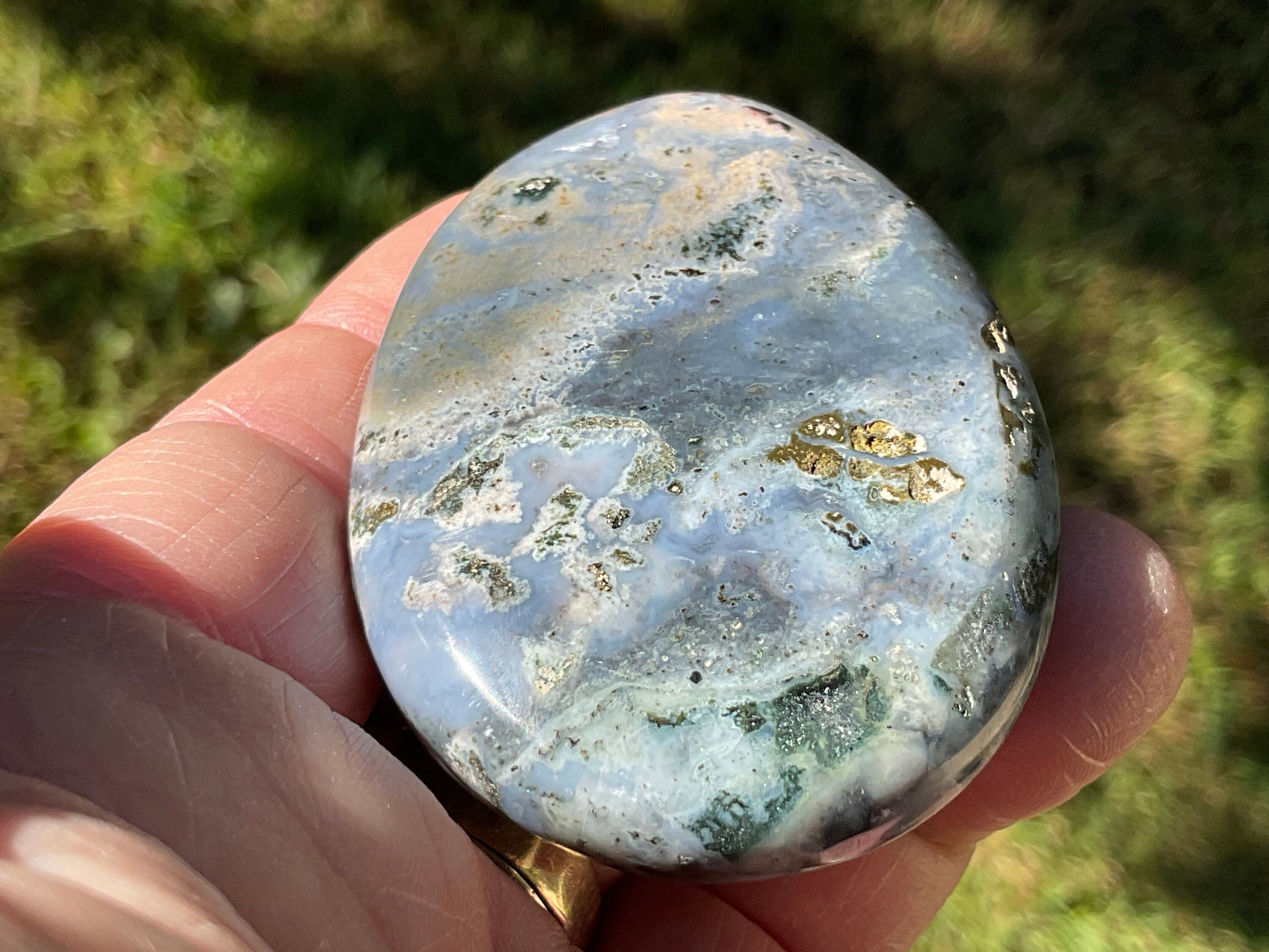 88g Ocean Jasper/Opal Palmstone 8C