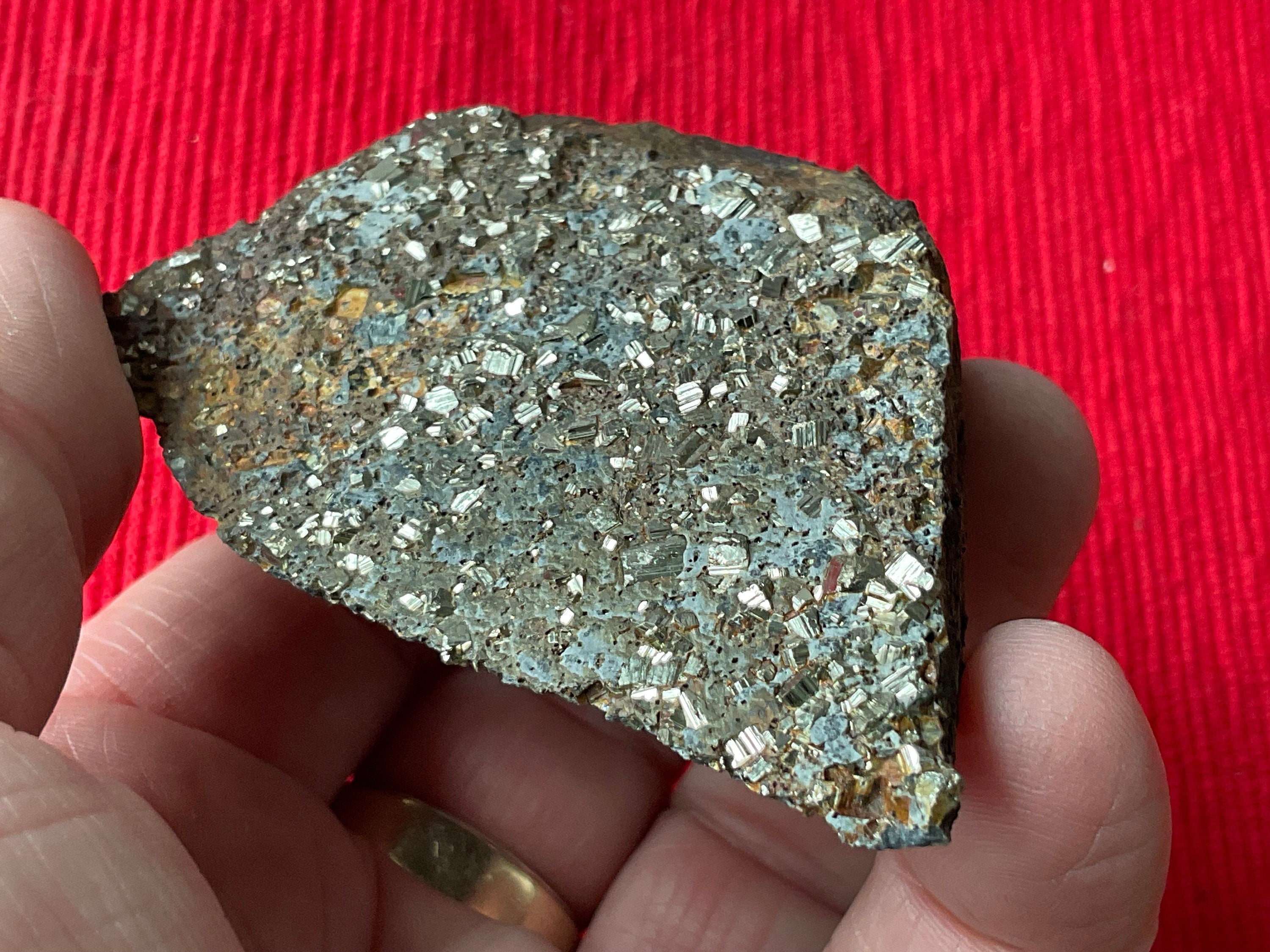97g Tasmanian Cubic Pyrite Specimen 2B