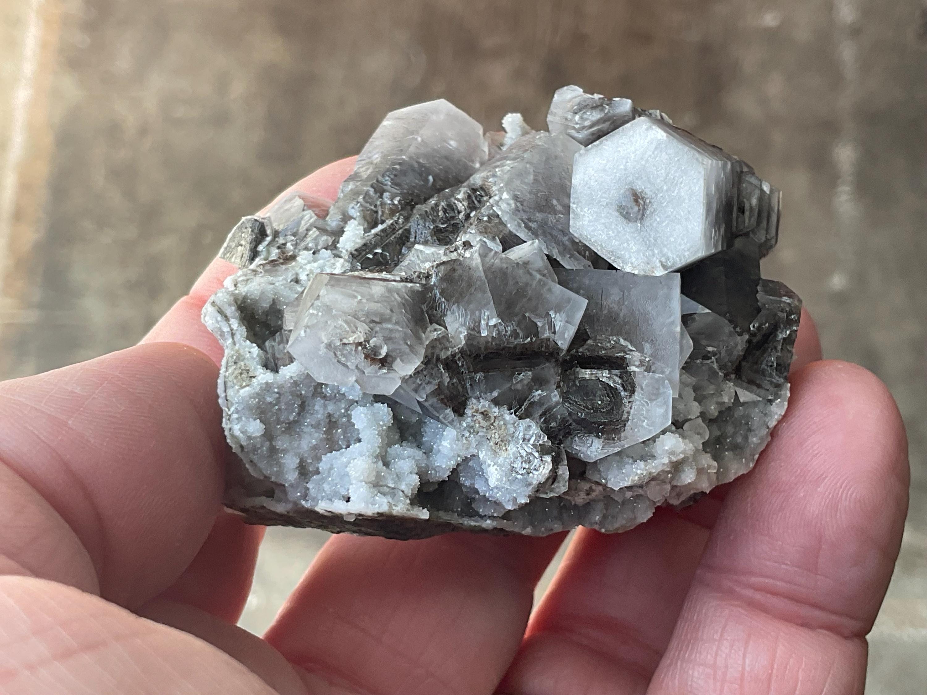 94g “Panda Calcite” Specimen 1C from Fujian, China