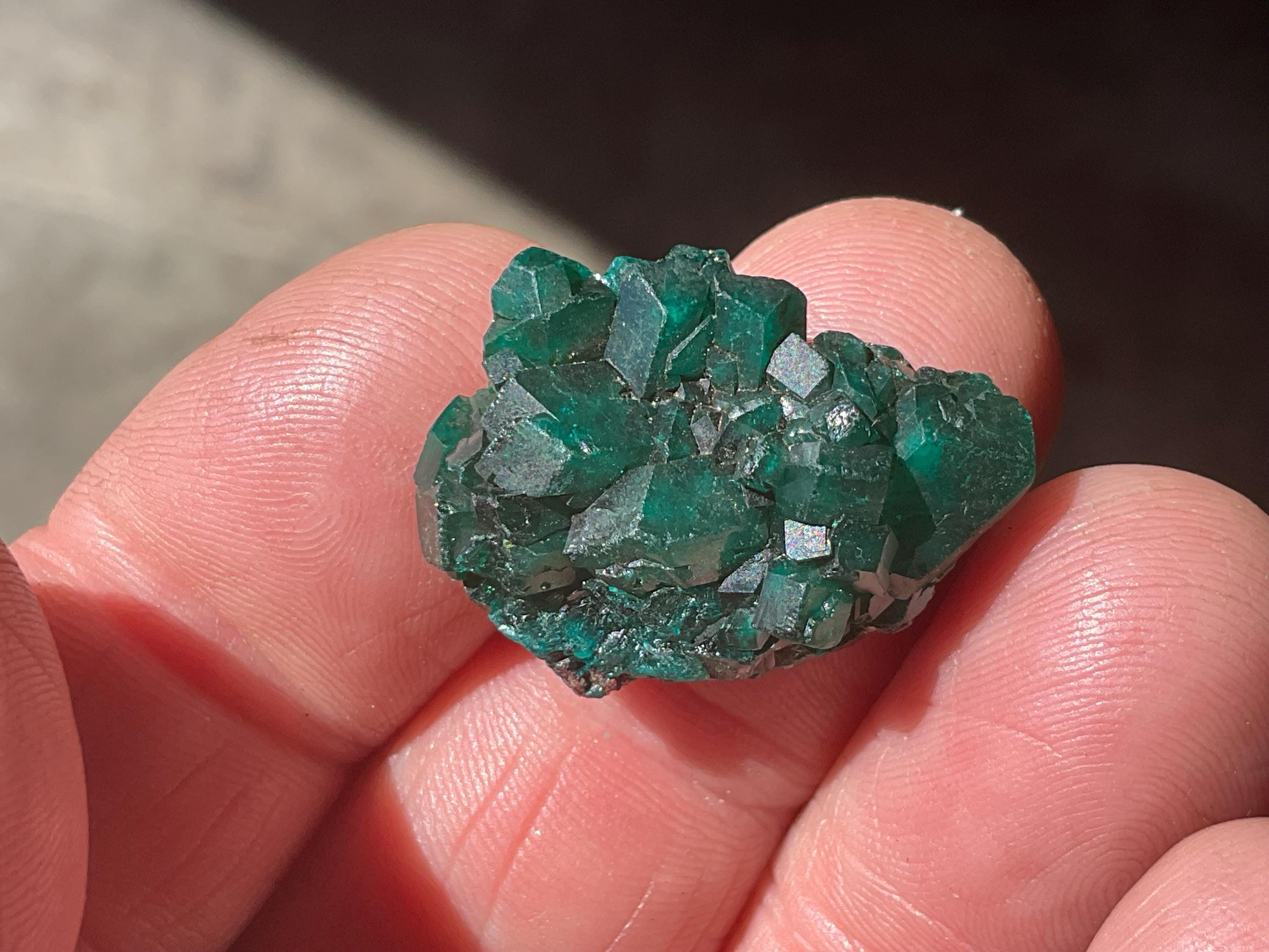 4g Congolese Dioptase Specimen 5B