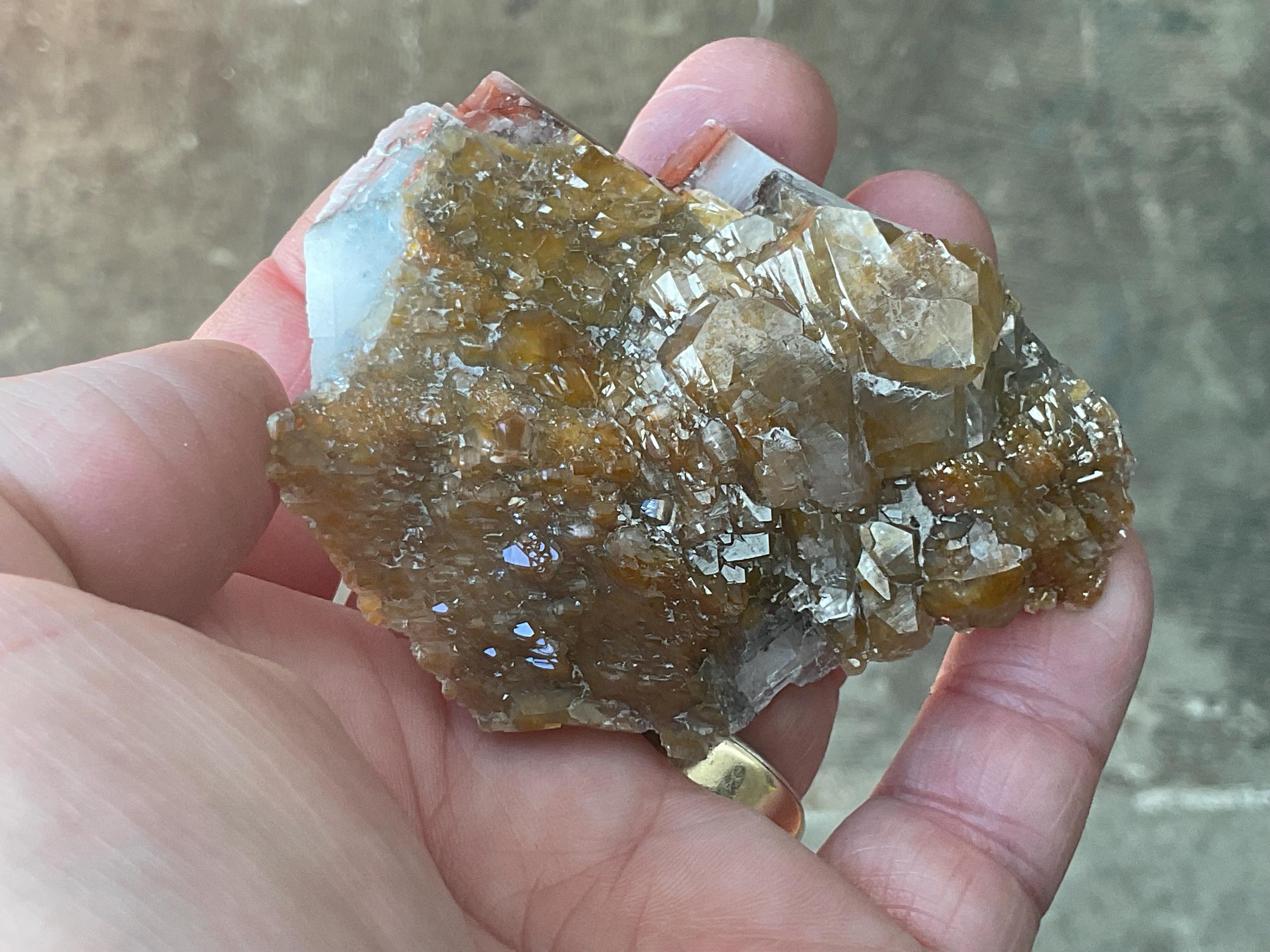 86g “Chocolate Calcite” Specimen 2C from China