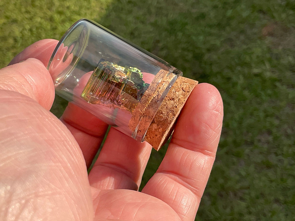 Bismuth Specimen Display Bottle 6B