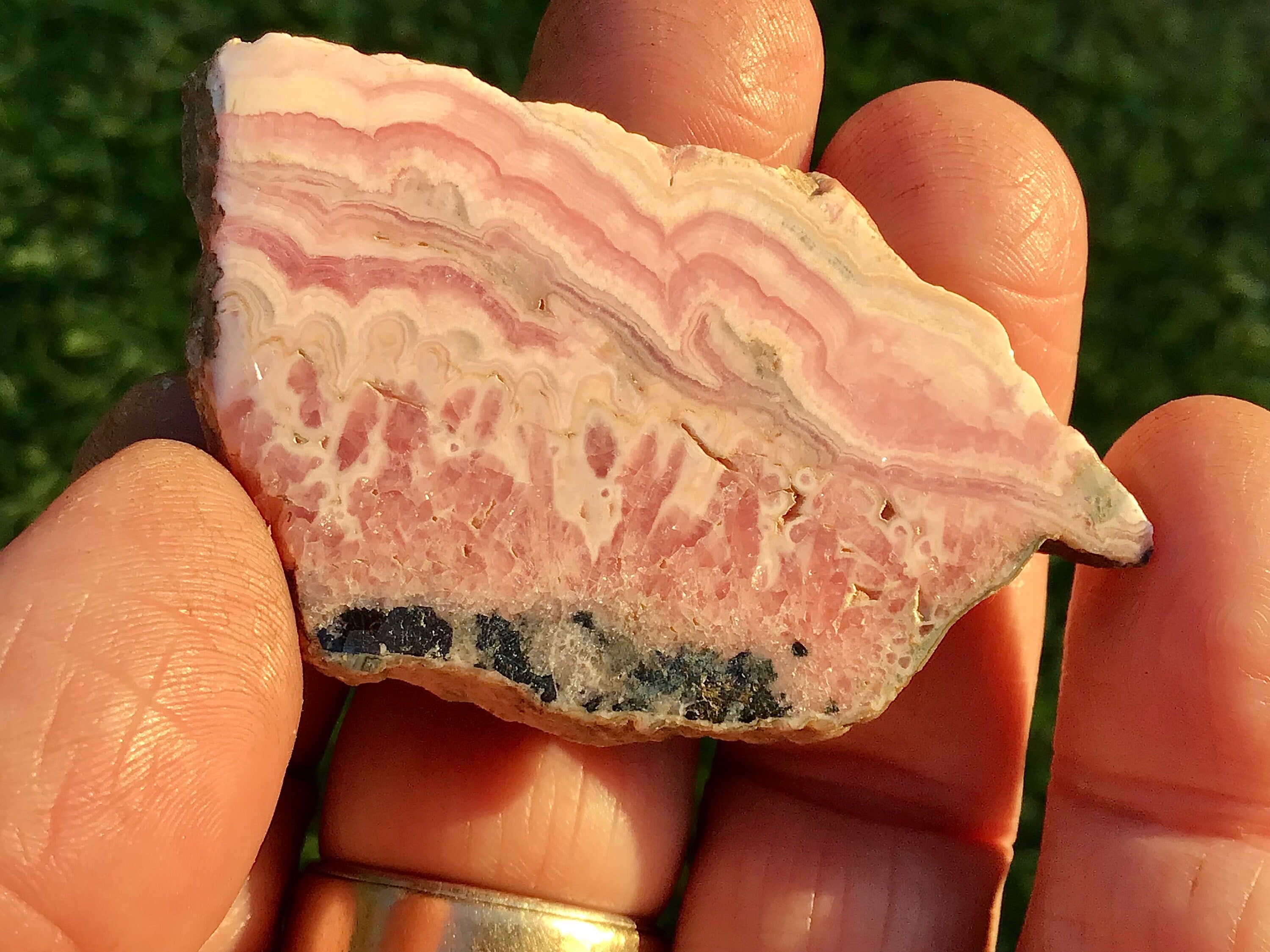 30g Rhodochrosite Polished Mini Slab B