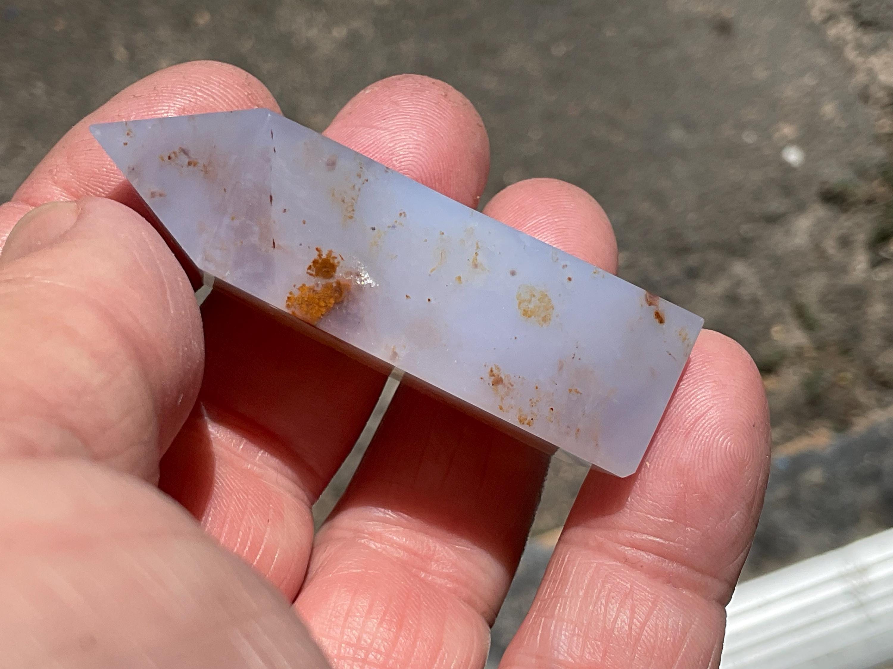 42g Blue Chalcedony Generator 1B