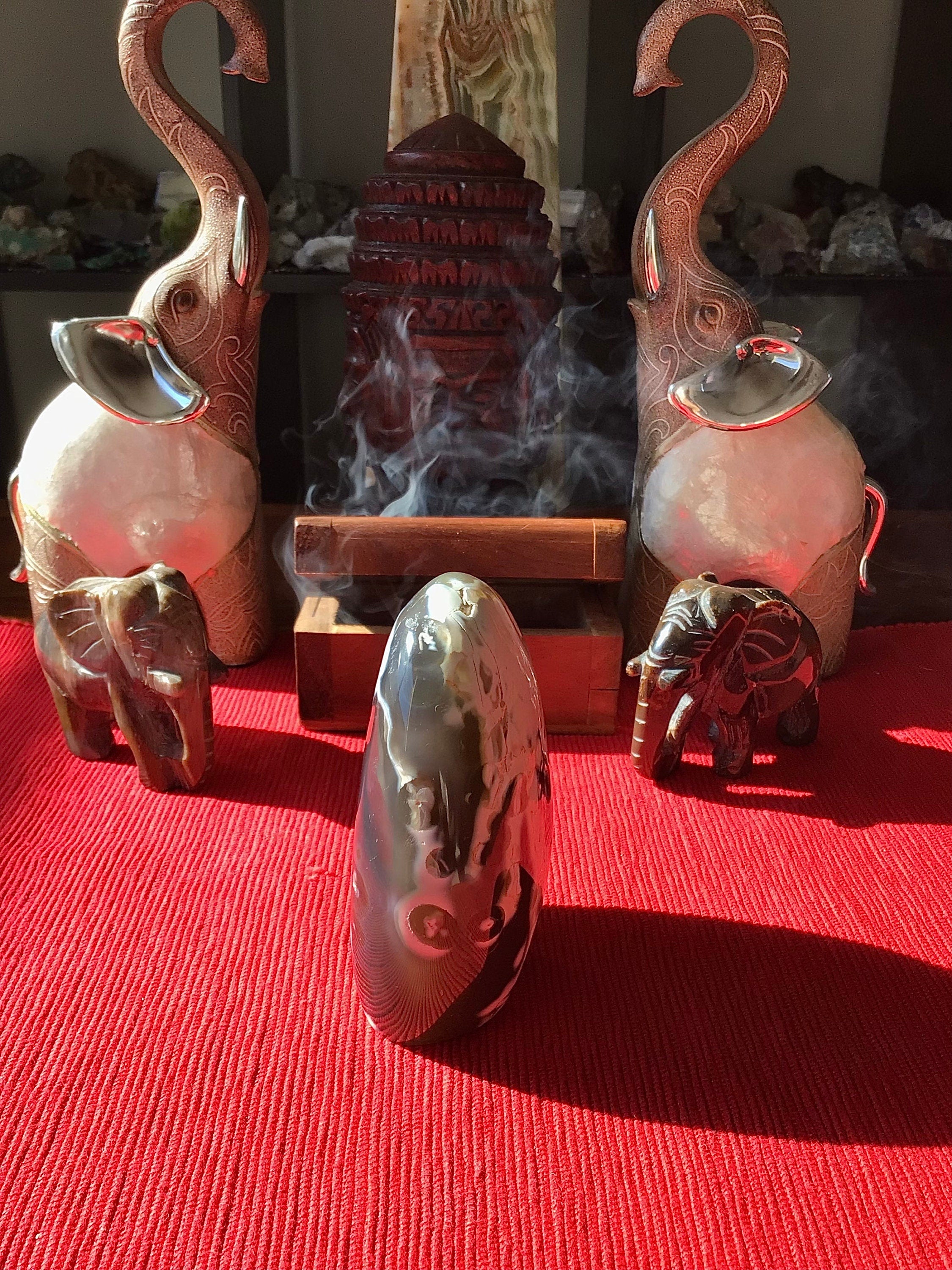 402g Orca Agate Freeform 4B