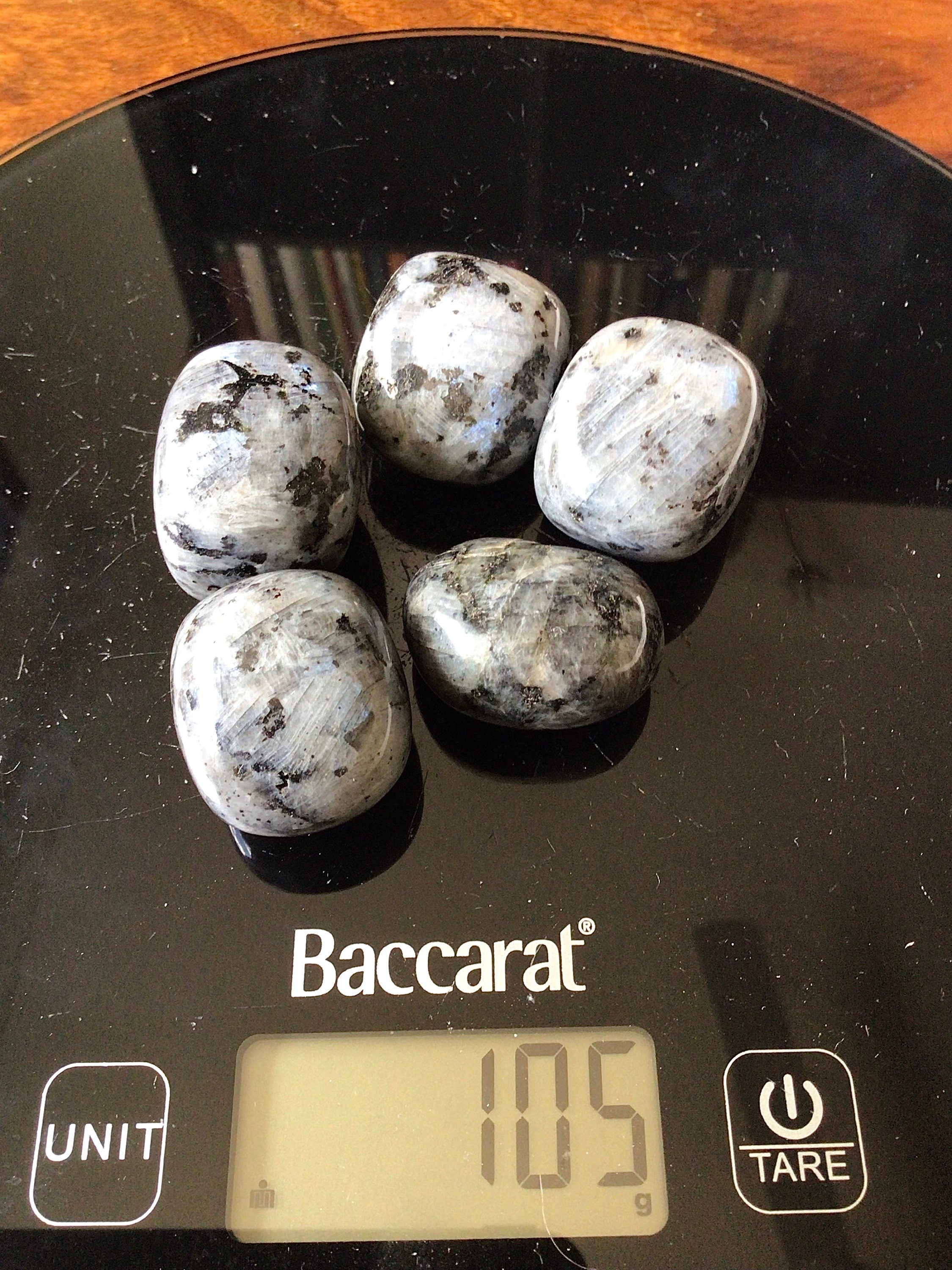 100g (5) Larvikite Tumbled Stones
