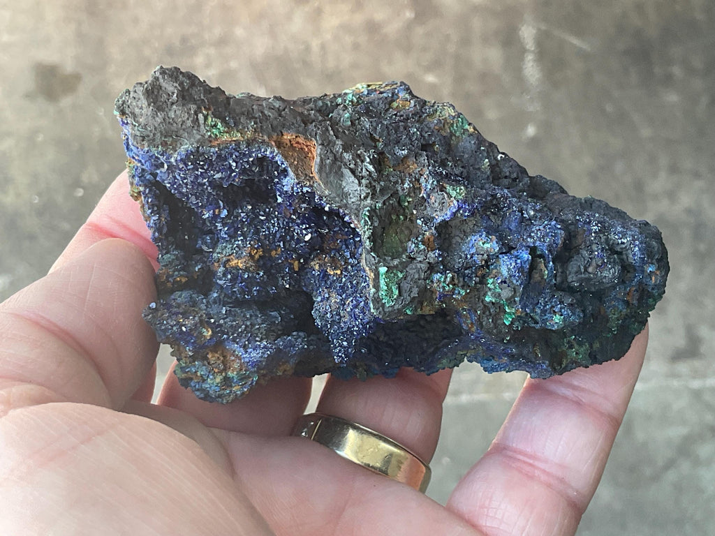 172g Azurite with Malachite Specimen 5A from Anhui, China