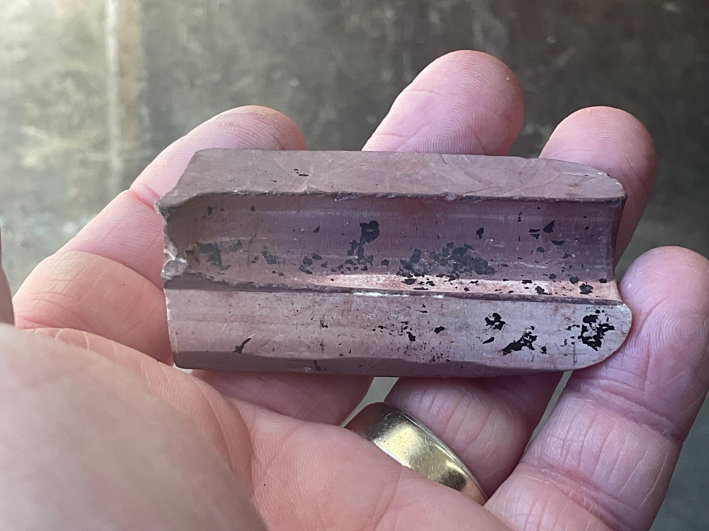 42g Australian Primordial/Zebra Stone Polished Piece