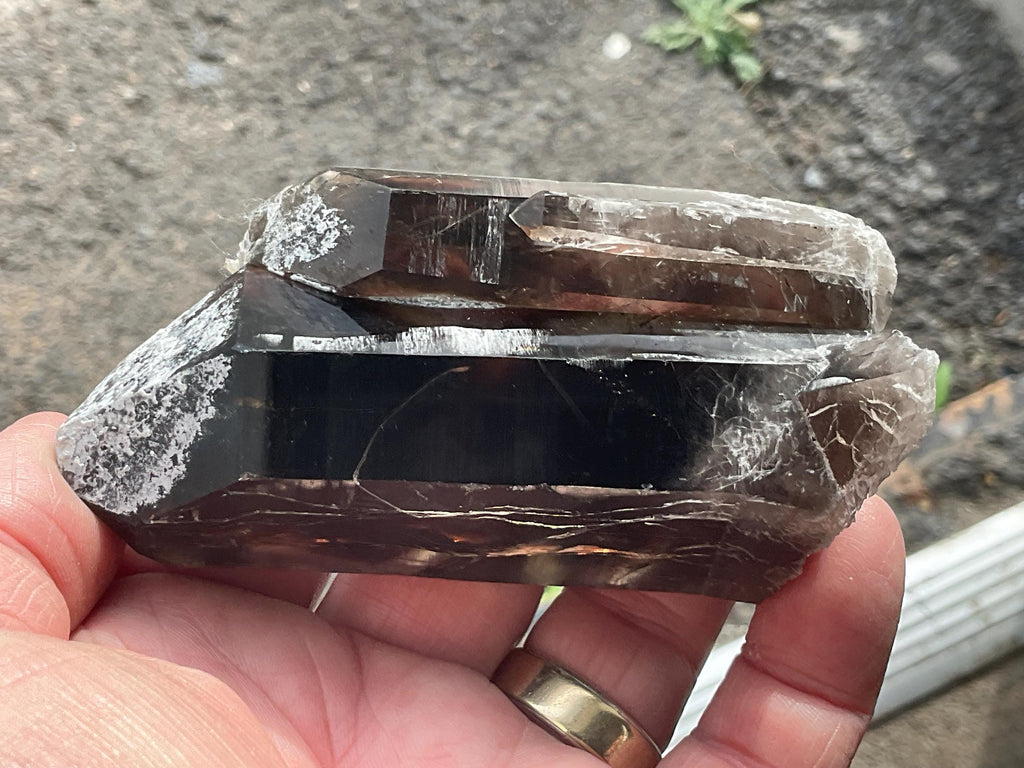 198g Smokey Quartz + Specimen 5B from Inner Mongolia