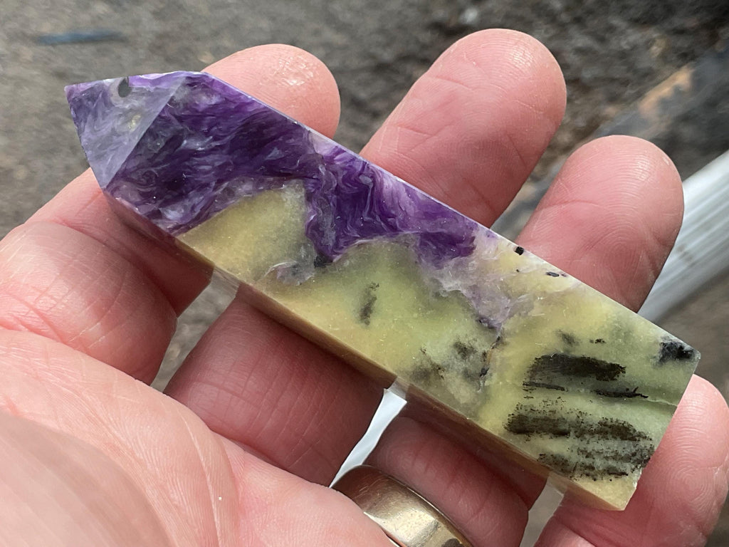 62g Charoite with Calcite Generator 1B