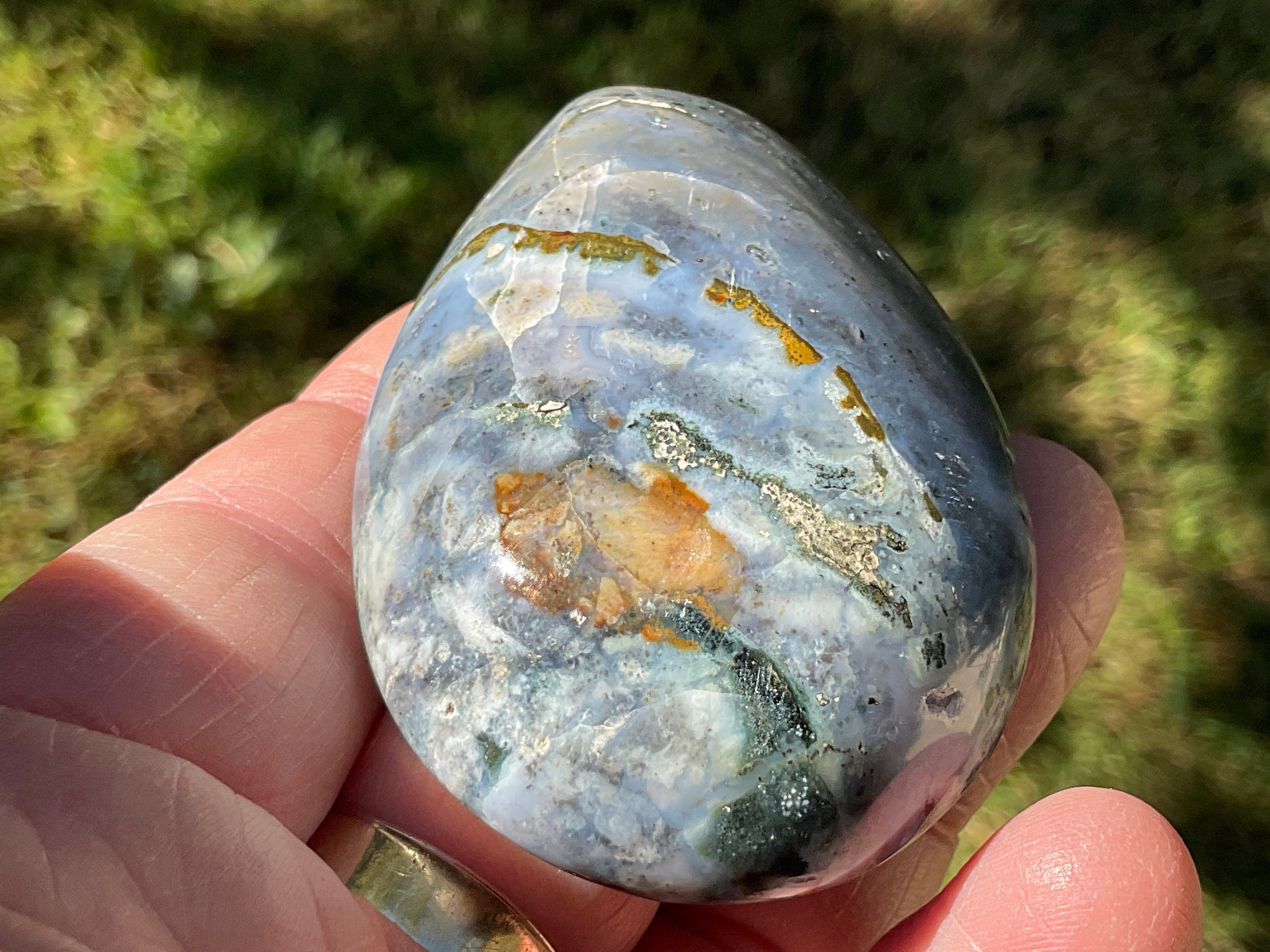 88g Ocean Jasper/Opal Palmstone 8C