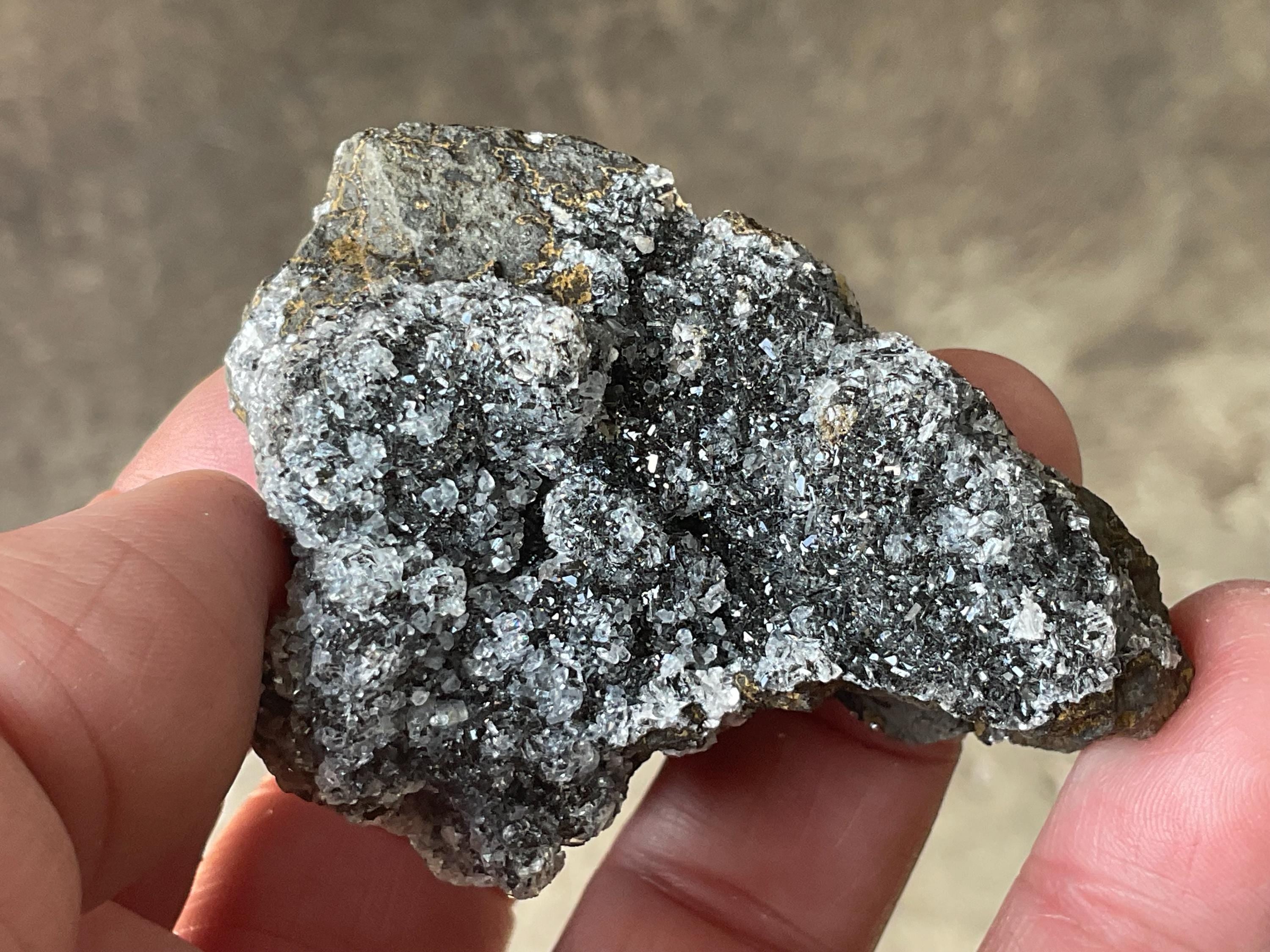 76g “Black Apophyllite” Specimen 1B from Indonesia