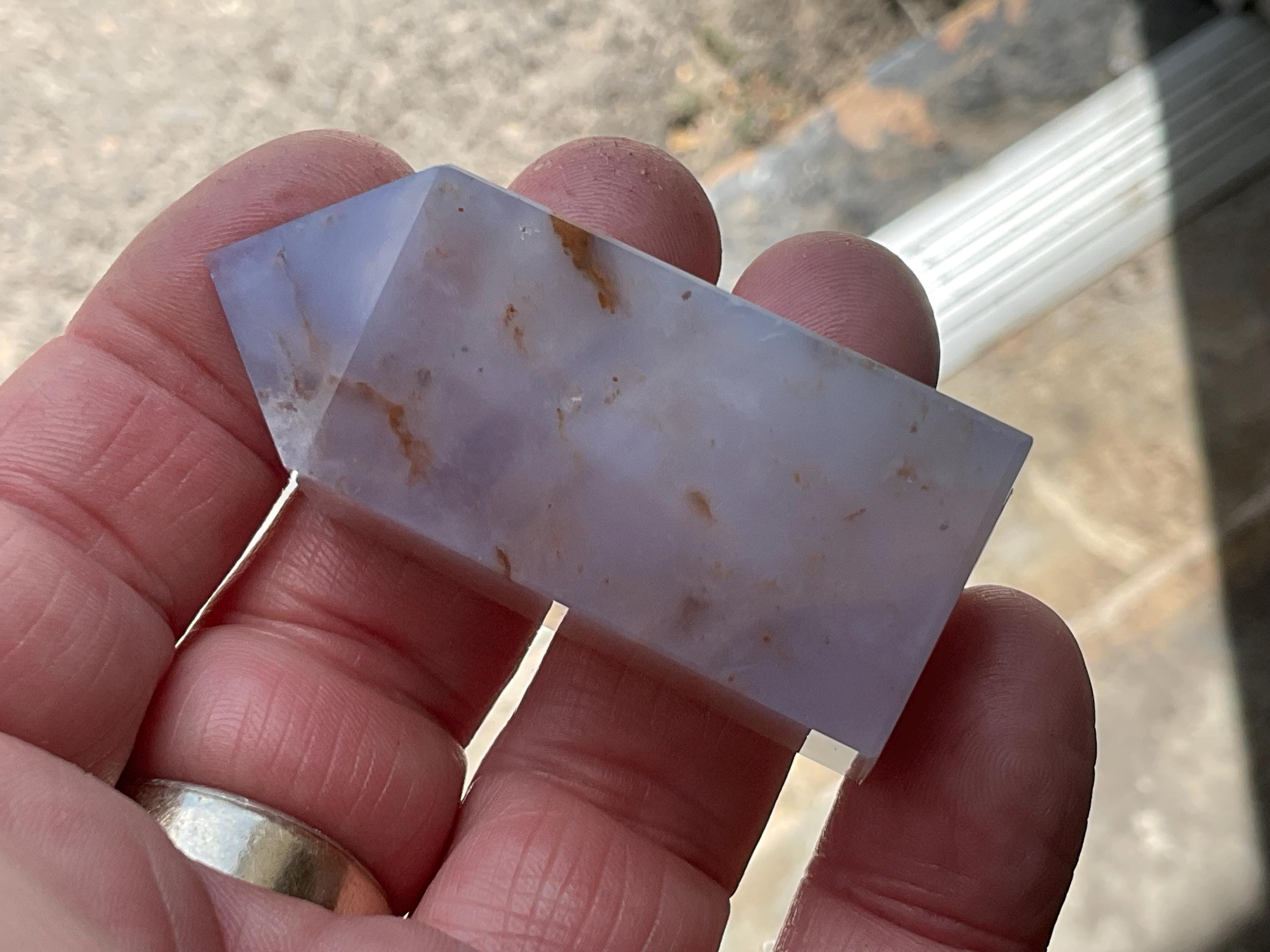 42g Blue Chalcedony Generator 1B