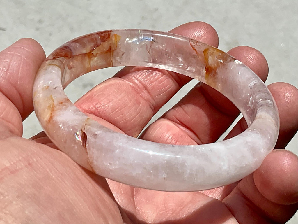 61mm Fire Quartz Solid Bangle 2B