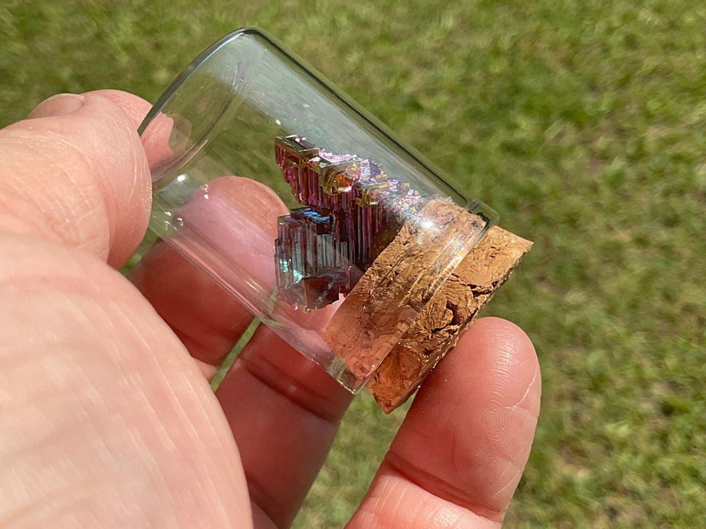 Bismuth Specimen Display Bottle 3A