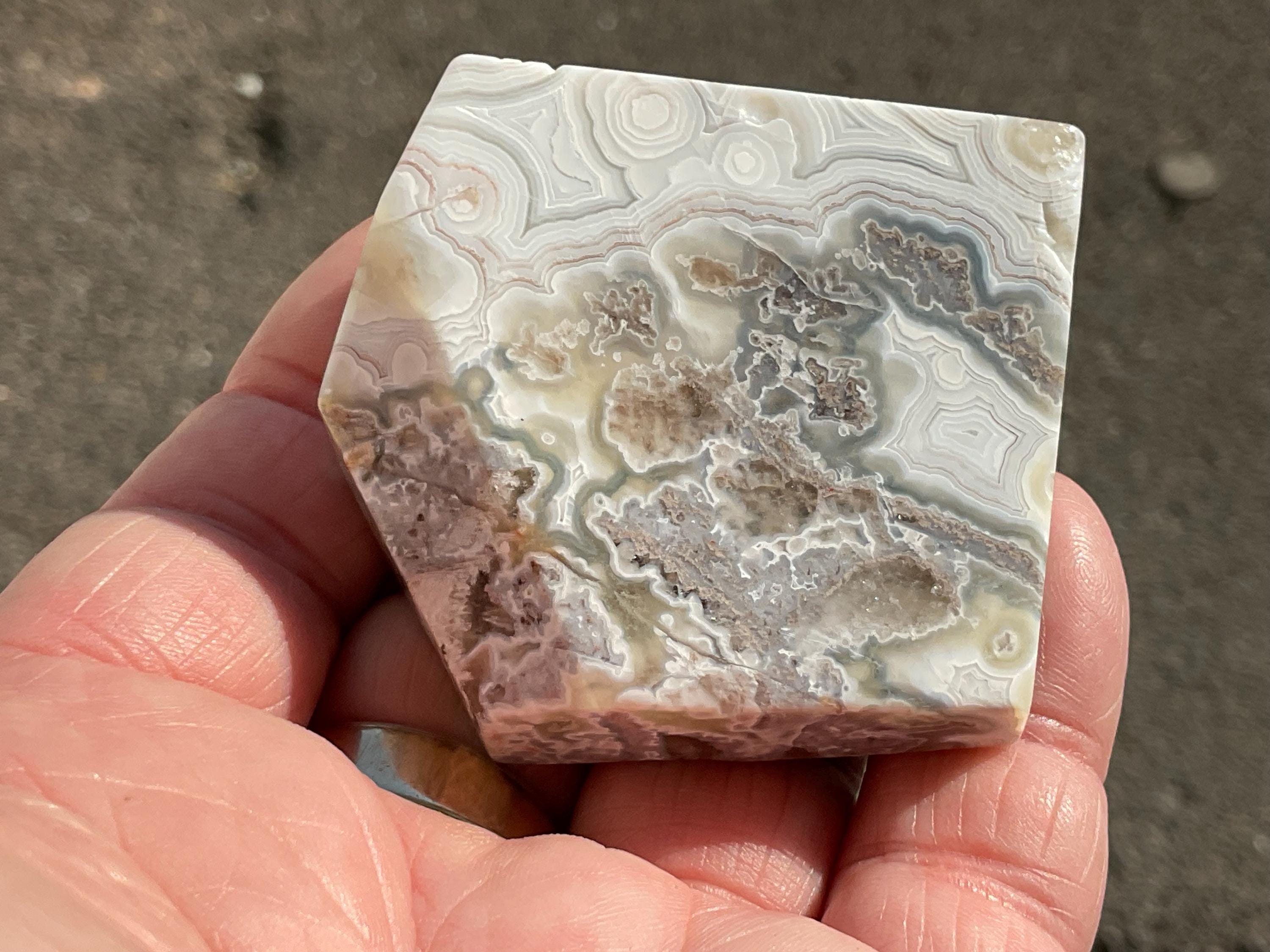 86g Mexican Crazy Lace Agate Freeform 20C