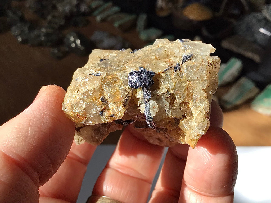96g Australian Molybdenite Specimen 2D