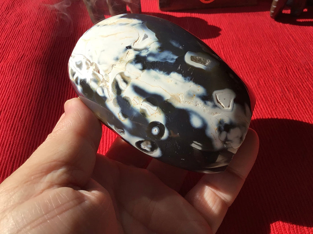 402g Orca Agate Freeform 4B