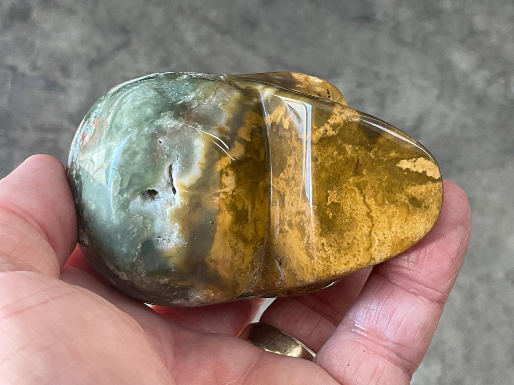 304g Ocean Jasper Skull B