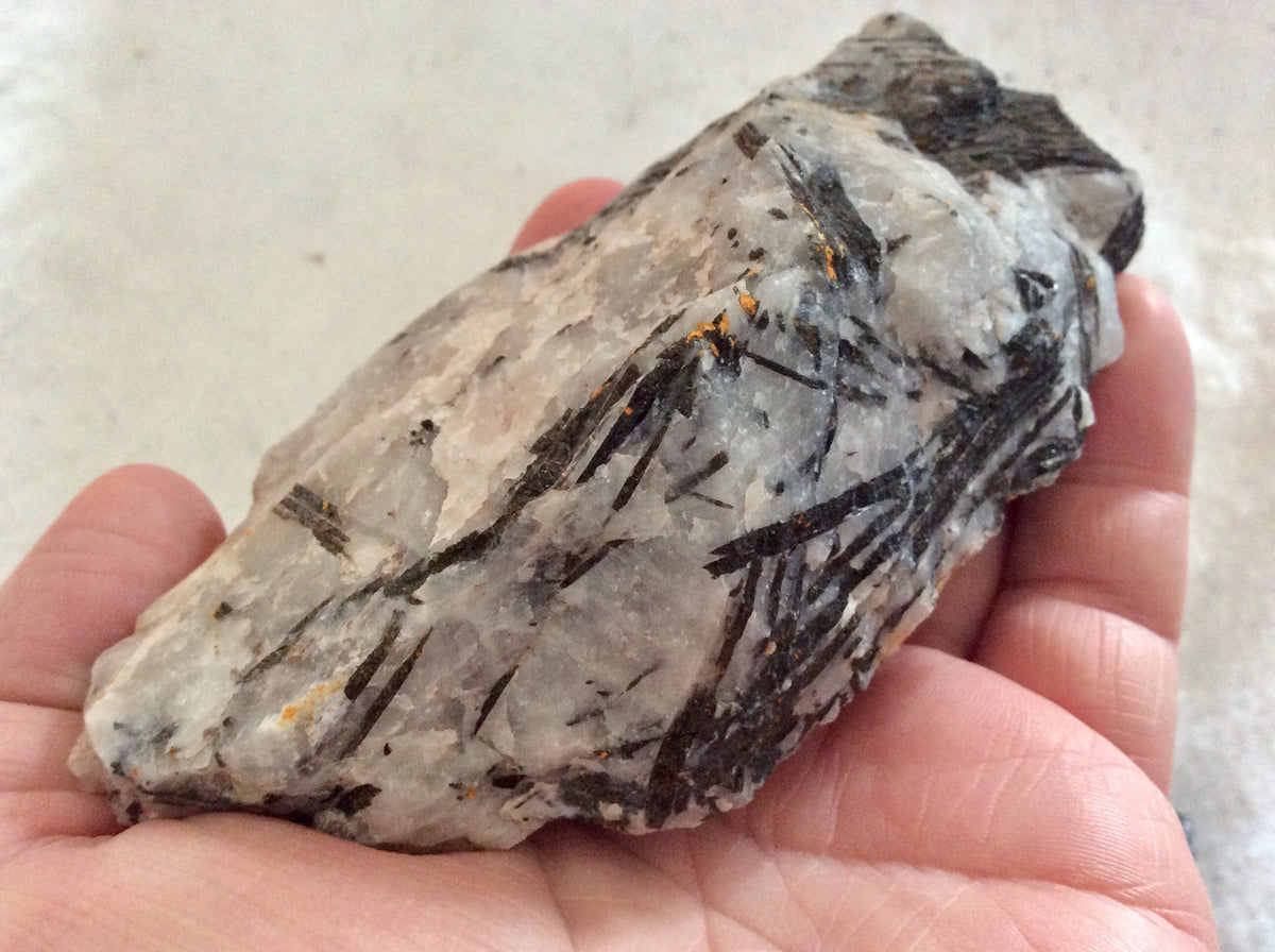 600g-1200g (3 pieces) XL Rough Australian Tourmalated Quartz Pieces