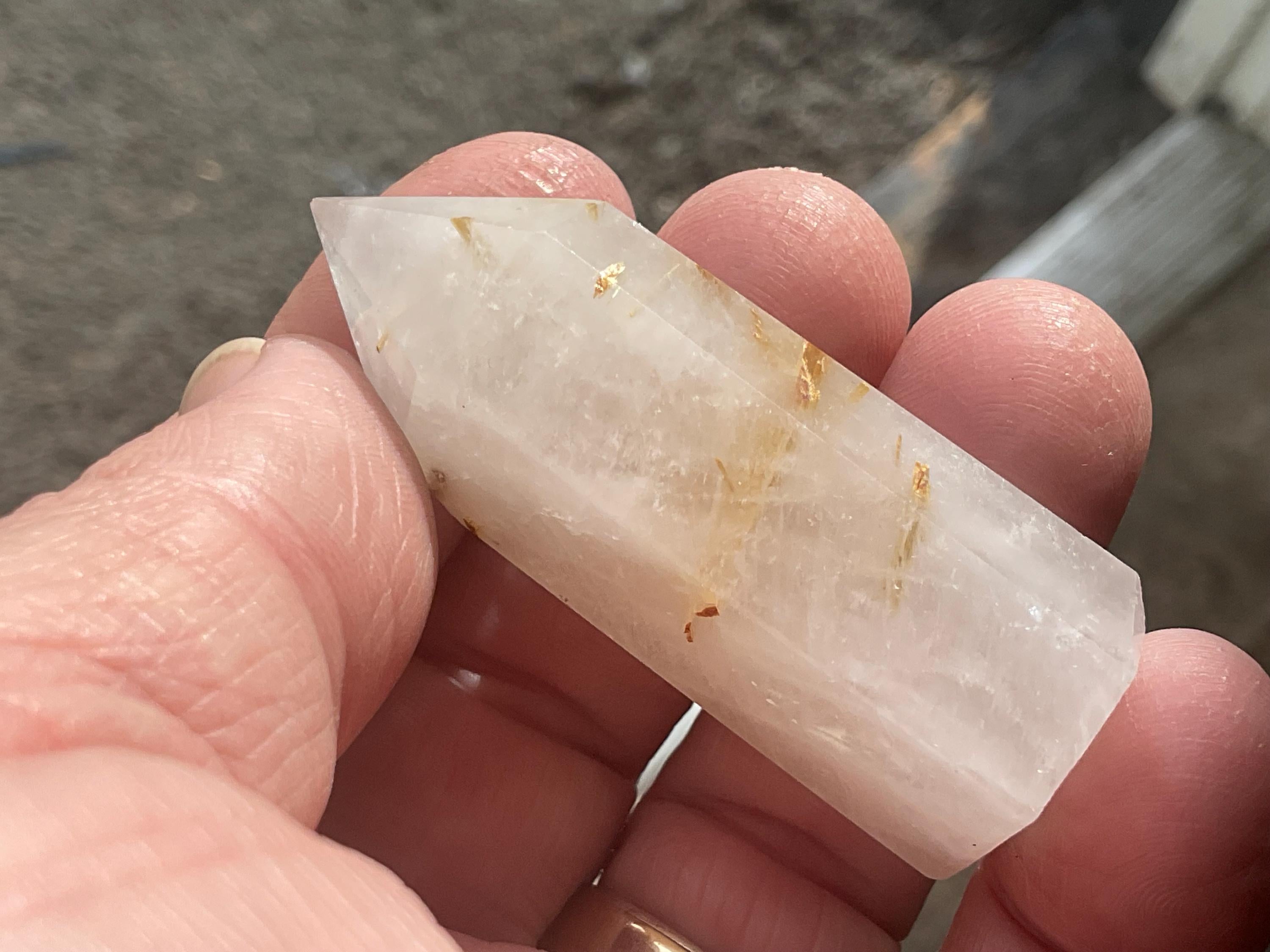 36g Golden Rutile in Quartz Generator 1C