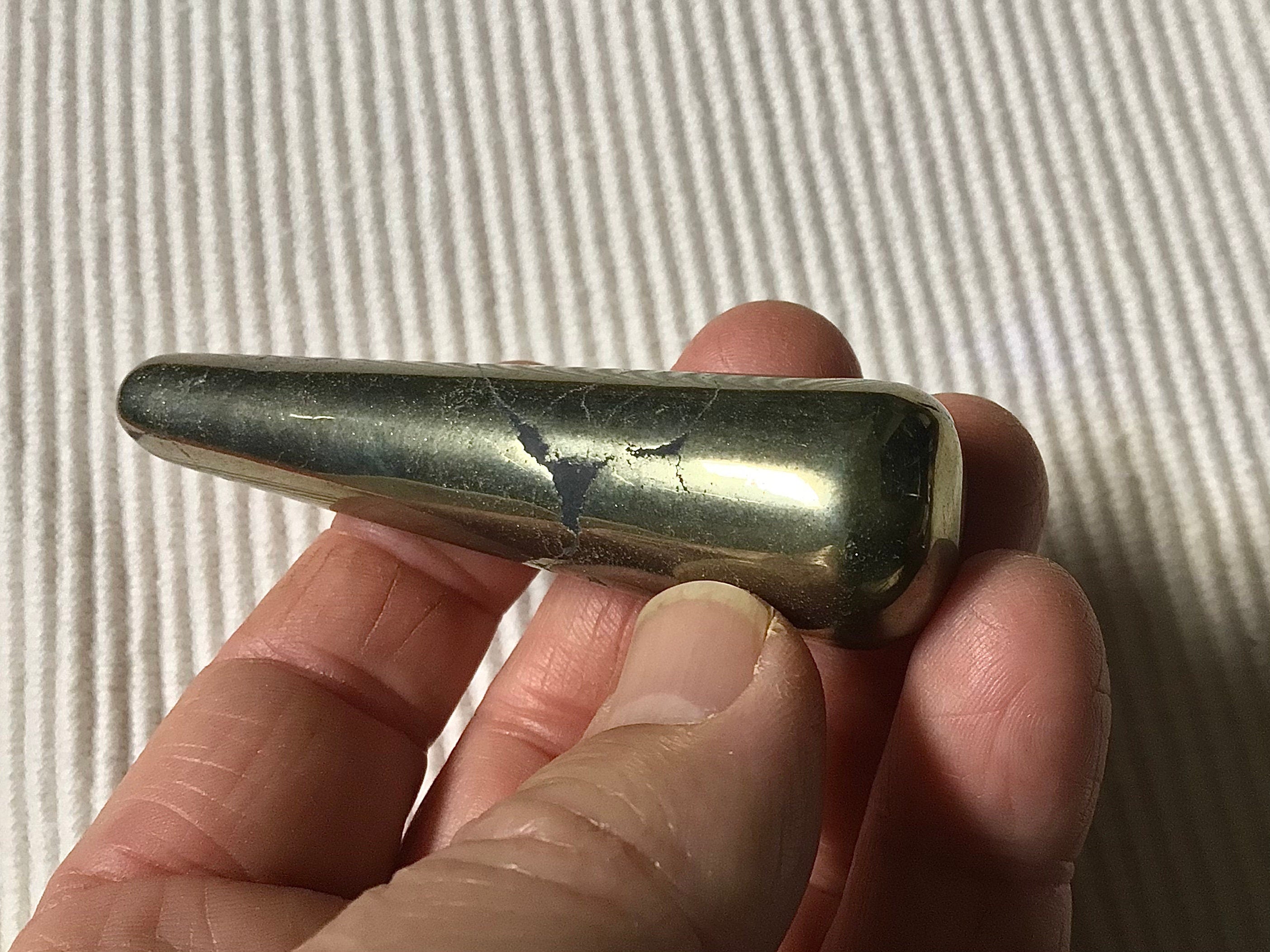 82g Pyrite Massage Wand D