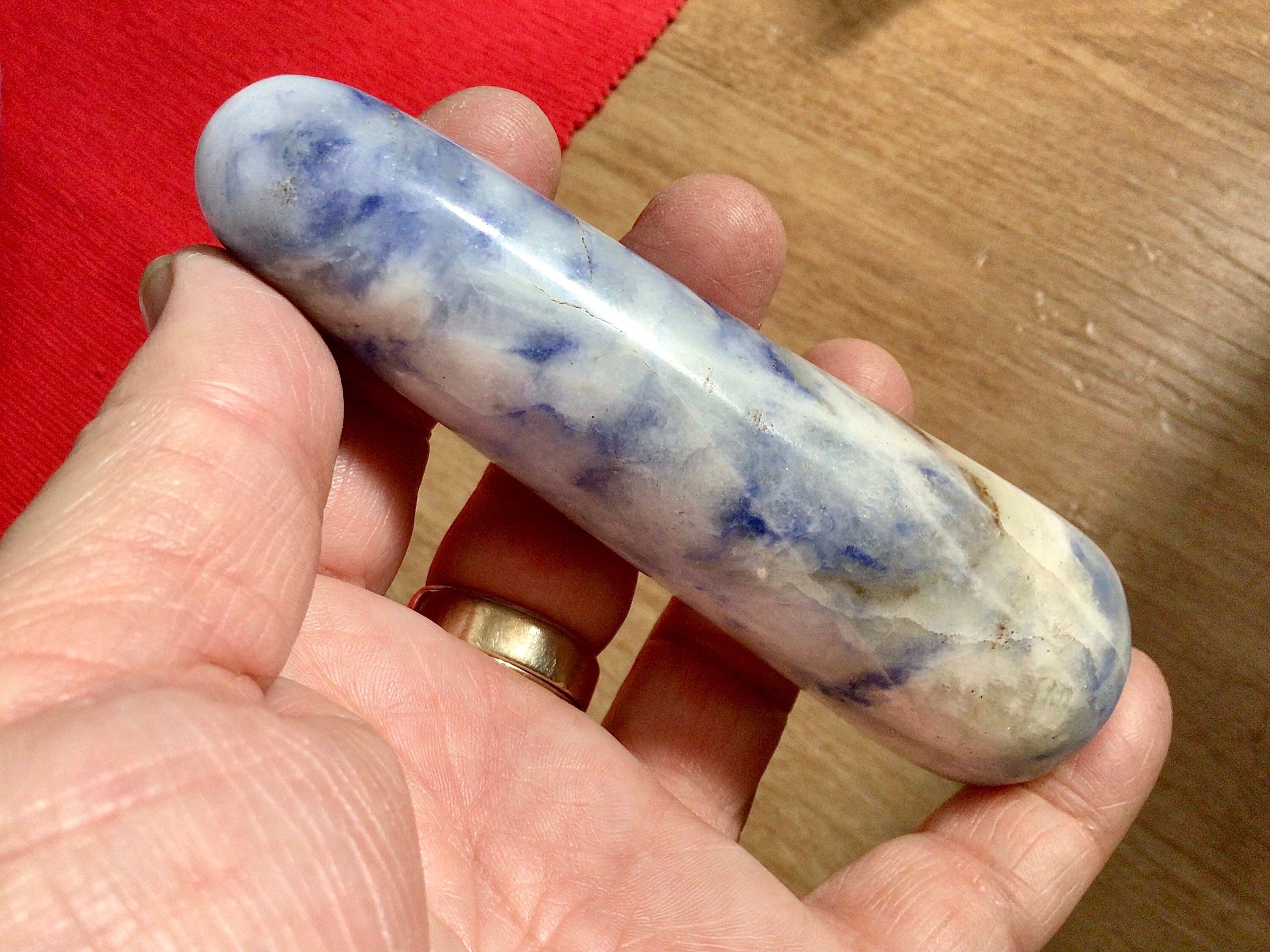 Damaged ** 166g Afghanite Massage Wand 2C
