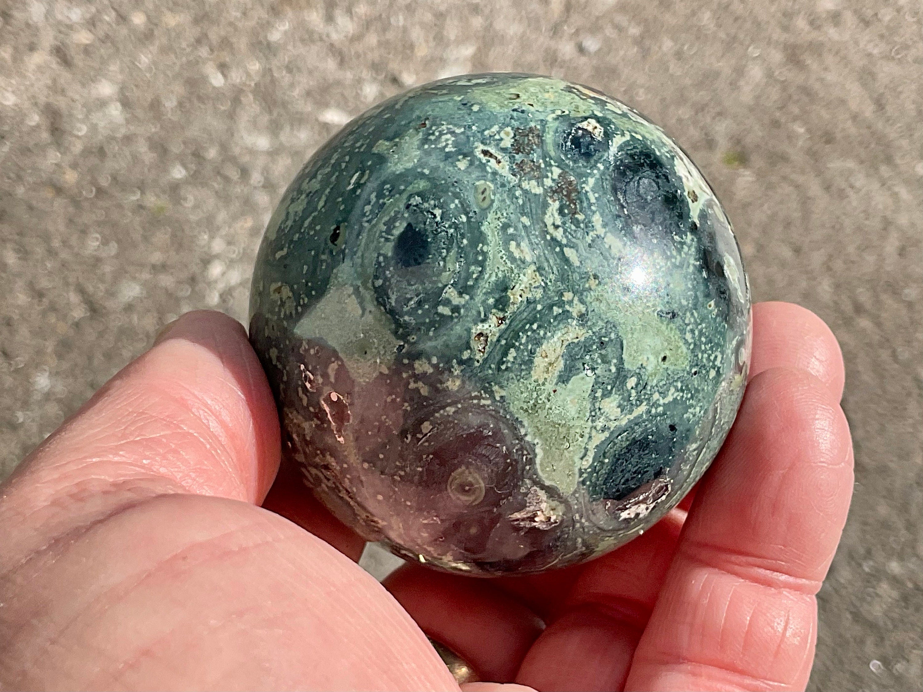 270g Kambaba Jasper Sphere 2B