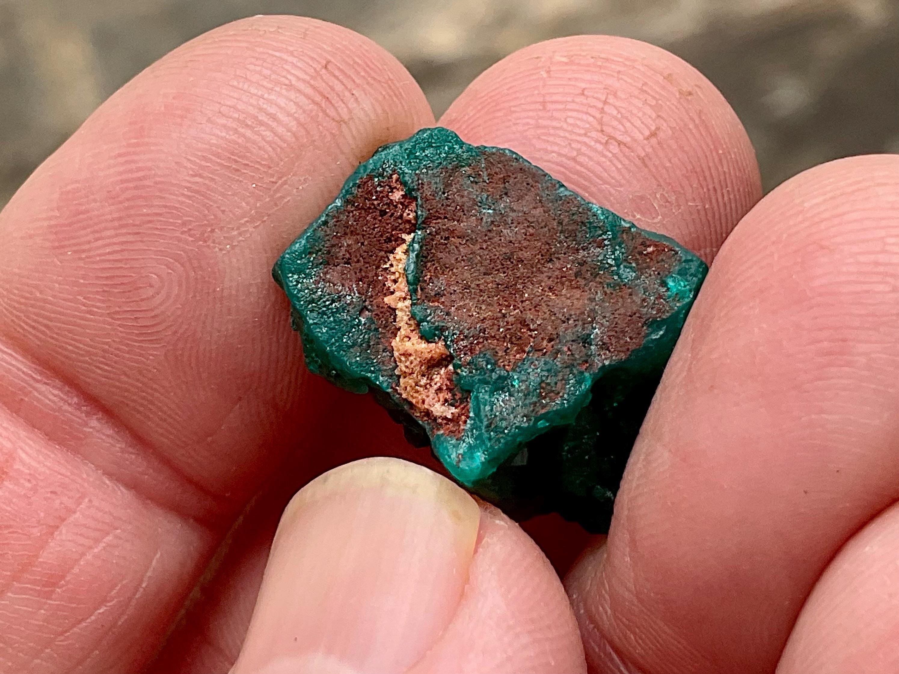 4g Congolese Dioptase Natural Specimen 3A