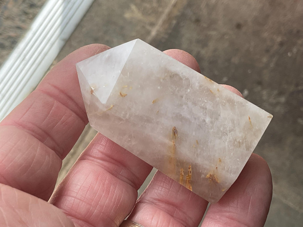 50g Golden Rutile in Quartz Generator 2B