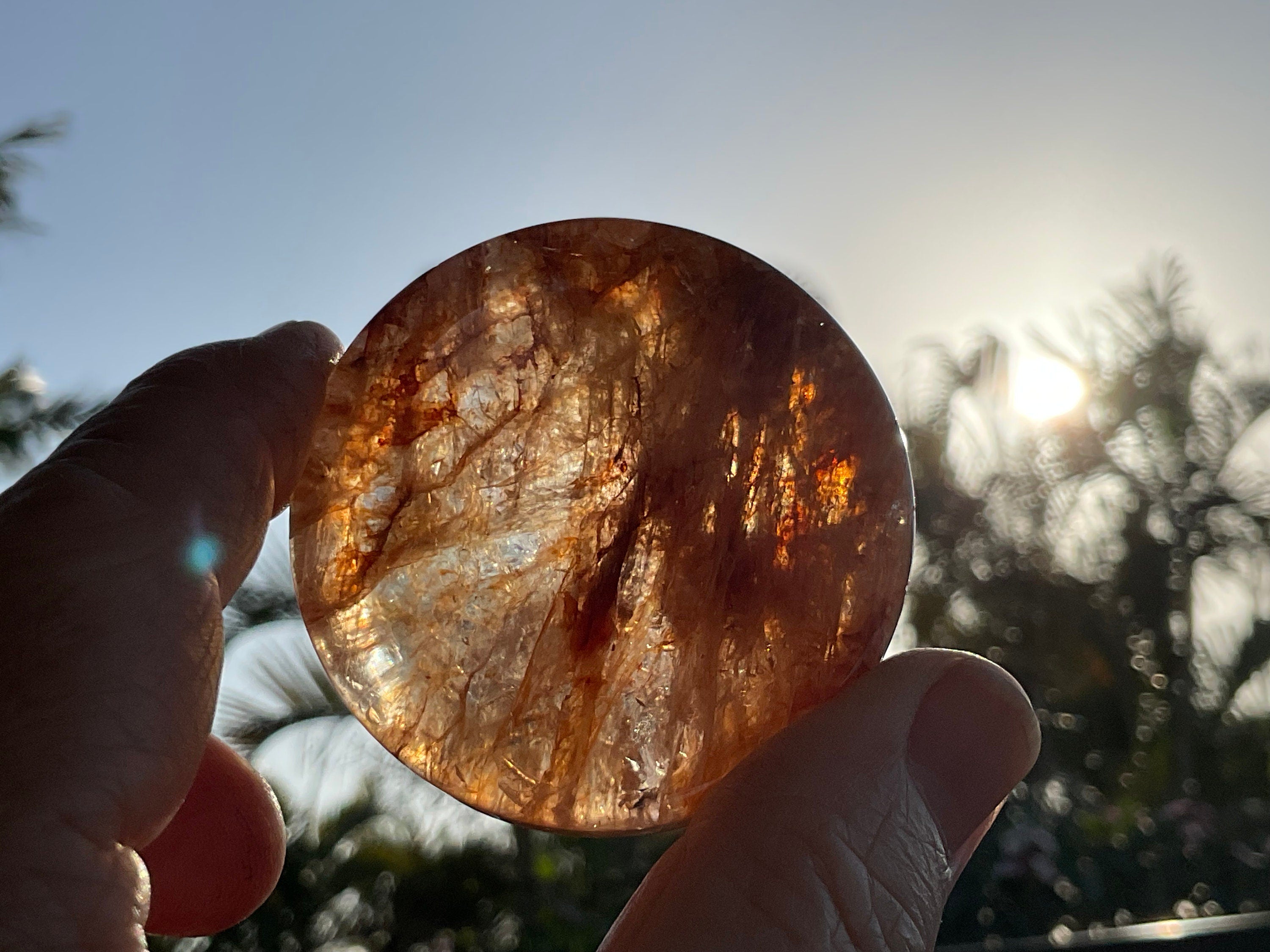 72g Fire Quartz Trinket Tray B