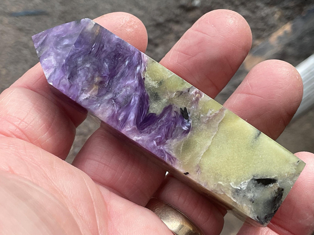 62g Charoite with Calcite Generator 1B