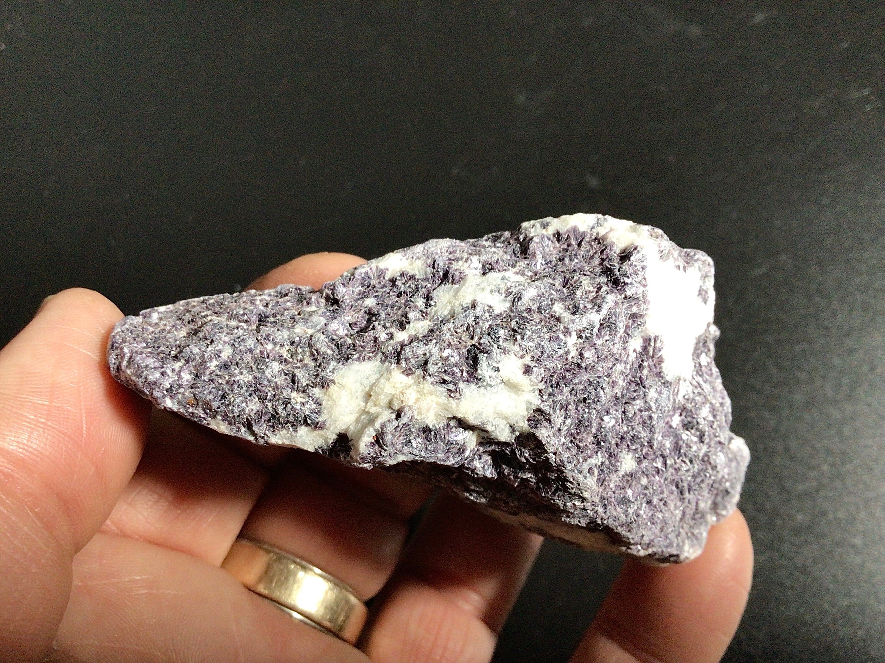 120g Trilithionite with Petalite and Rubellite Rough Piece 5B