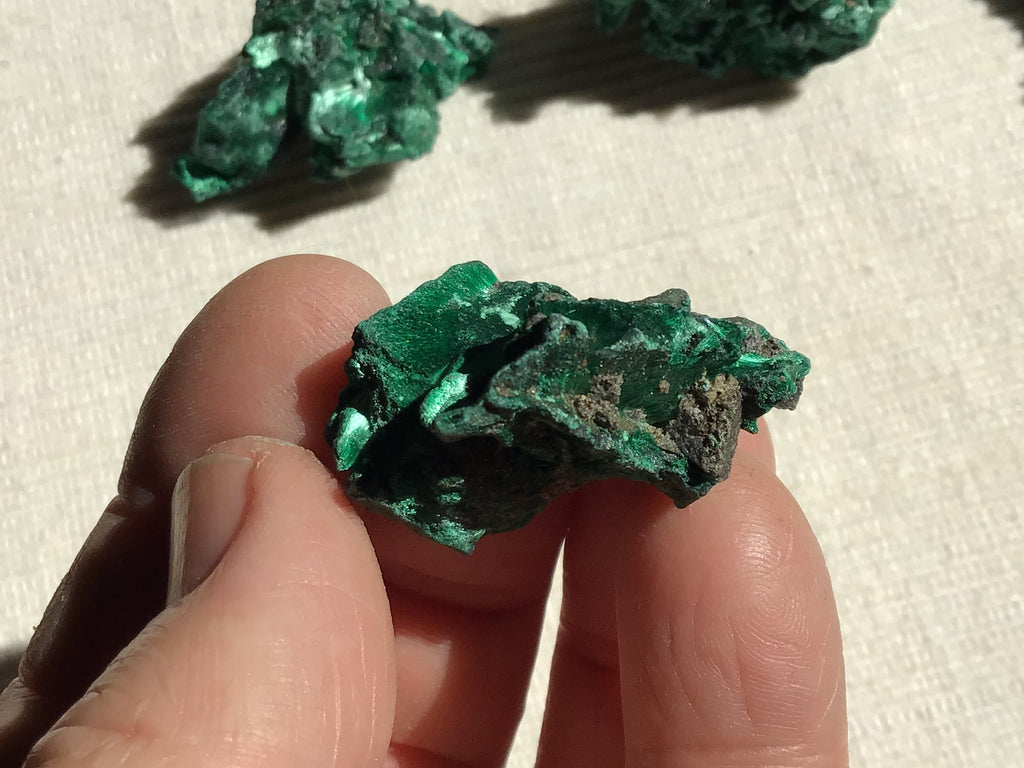 16g Silky Congolese Malachite Specimen 1C