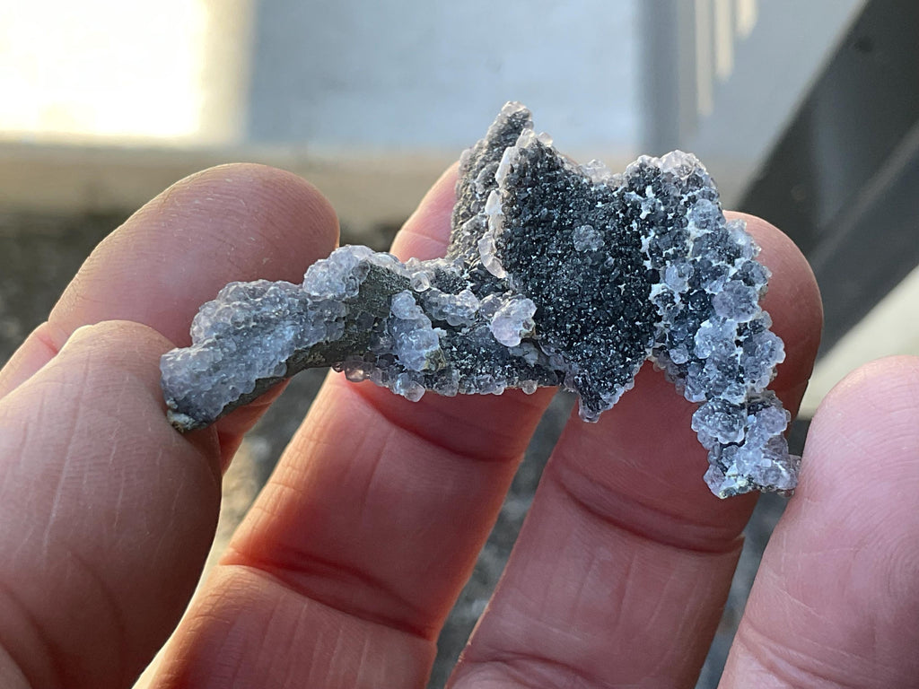 14g Fluorite on Stibnite Specimen 2A from Jiangxi, China