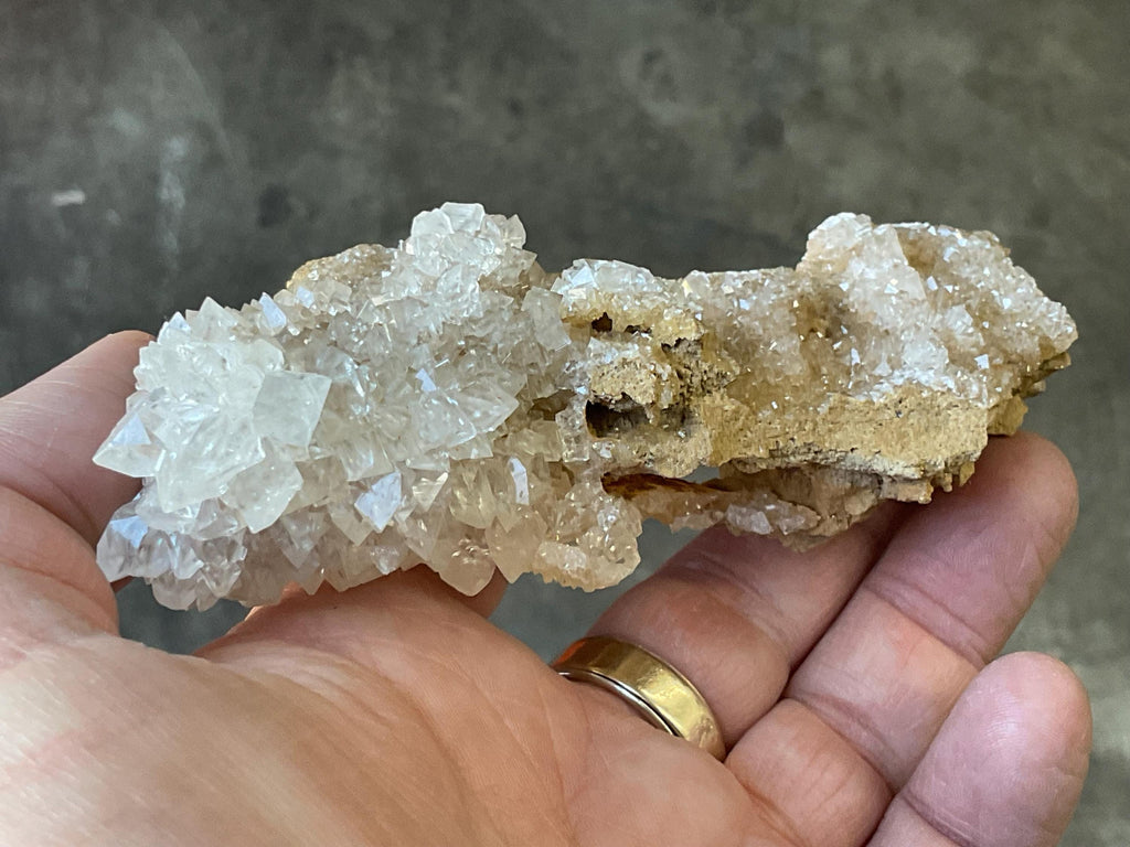 146g Clear Calcite on Matrix from Wenshan Mine