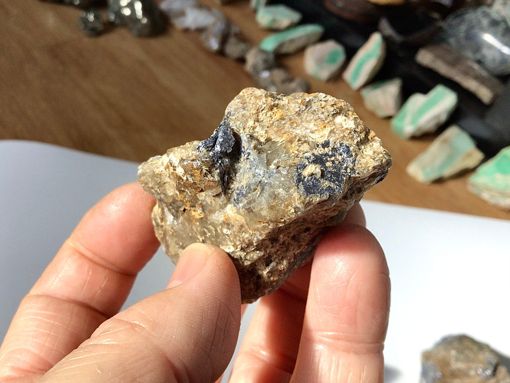 61g Australian Molybdenite Specimen 2B