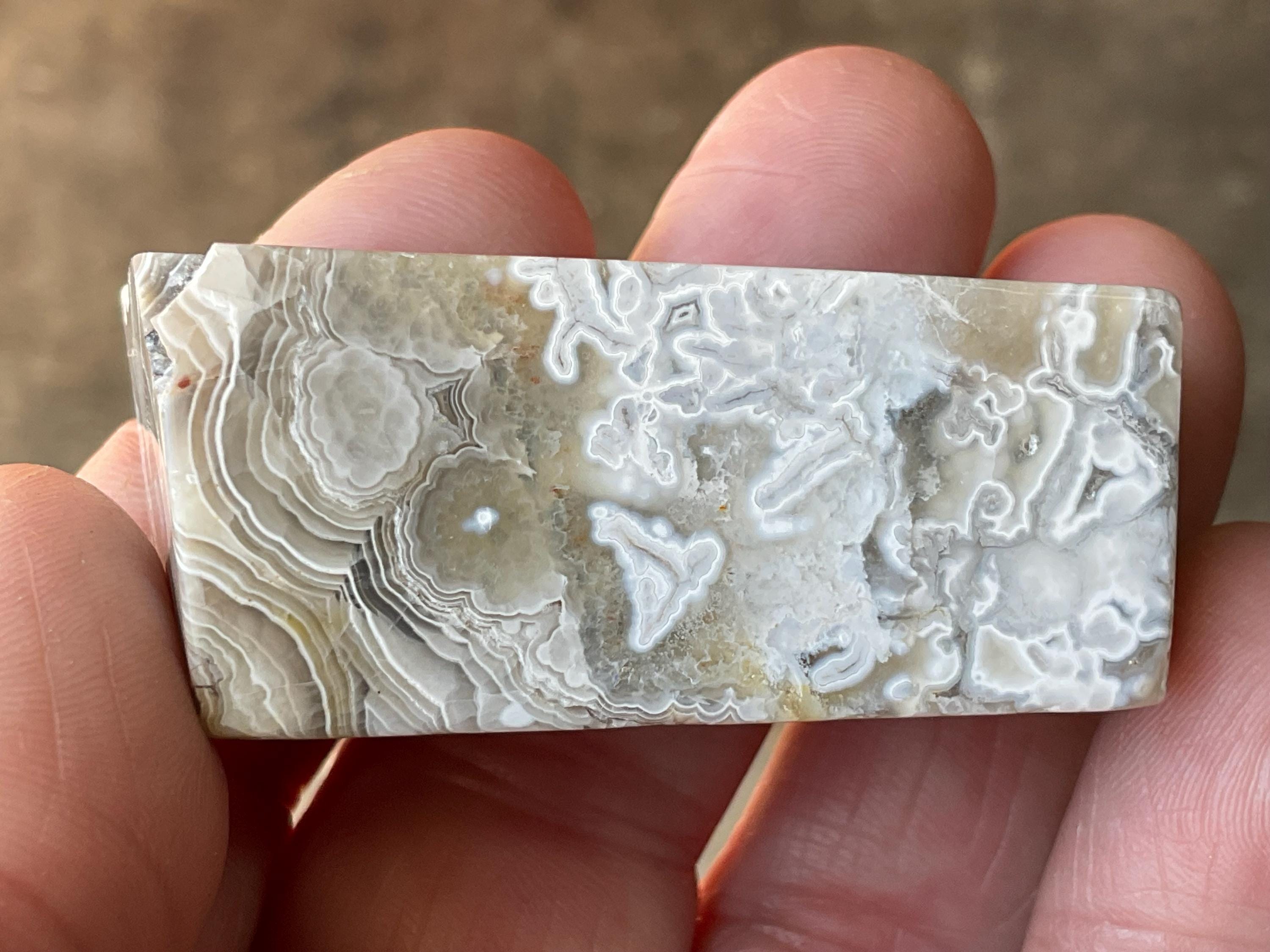 54g Mexican Crazy Lace Agate Freeform 12B