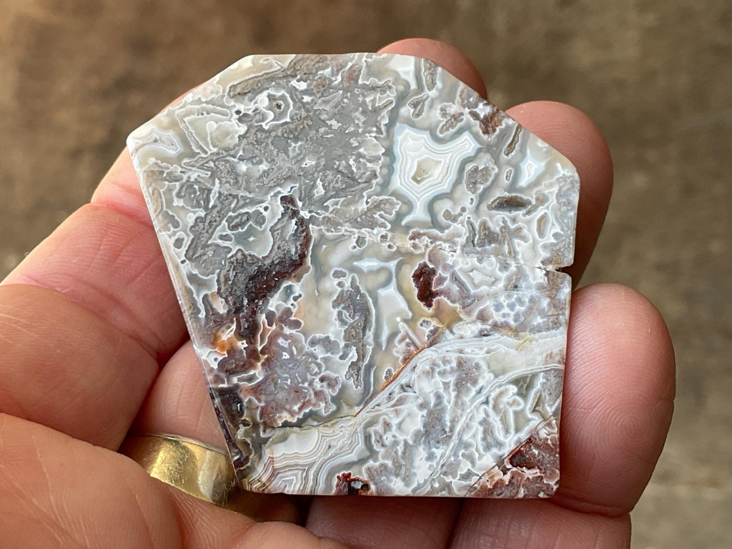 56G Mexican Crazy Lace Agate Freeform 18B