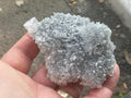 148g Clear Columnar Calcite with Quartz and Fluorite from Fujian, China