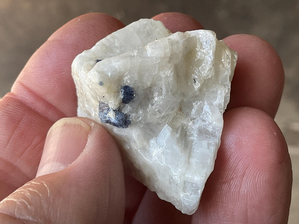 21g Natural Blue Spinel and Mica in Matrix Specimen 7