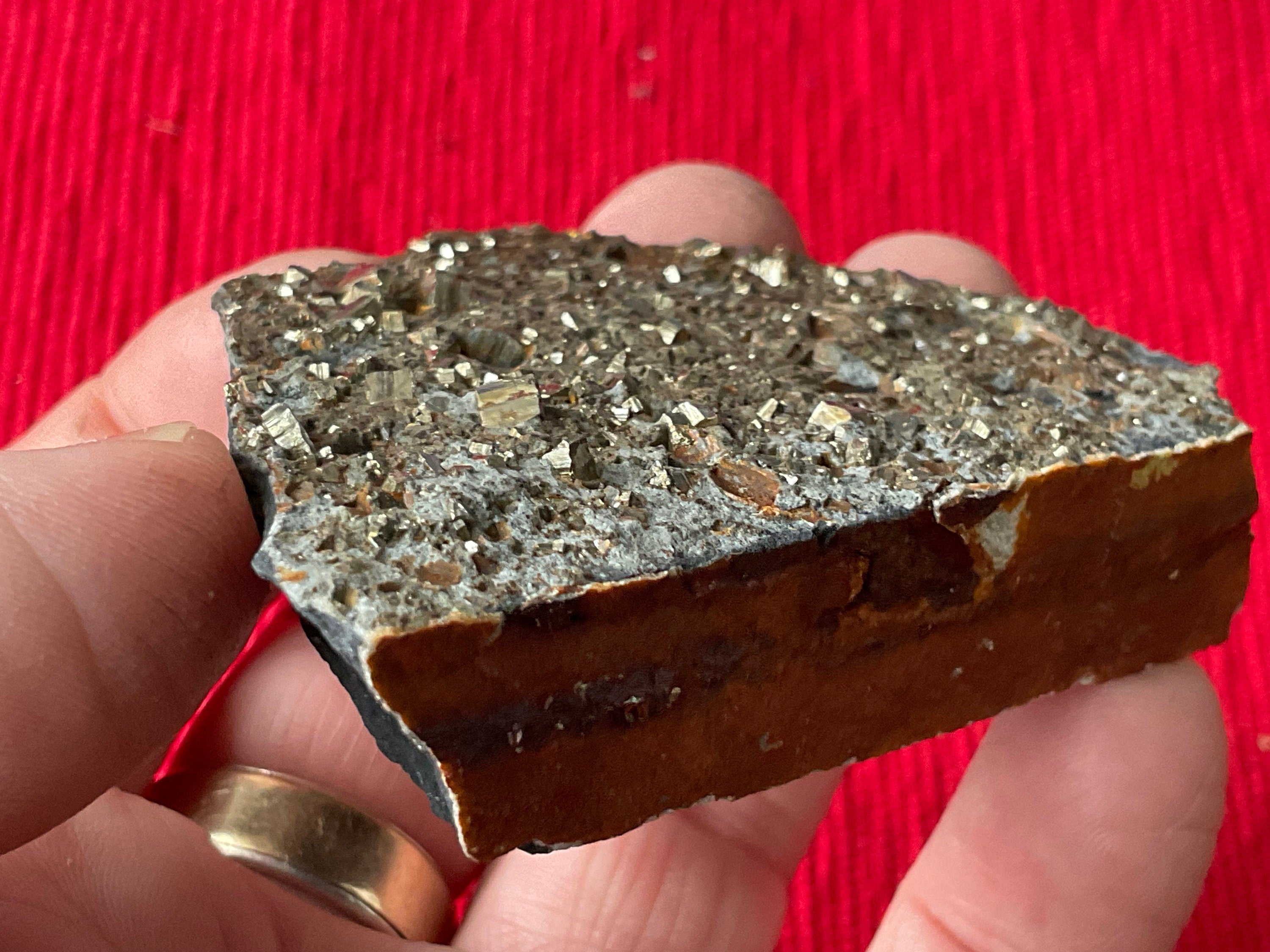 74g Tasmanian Cubic Pyrite Specimen 2A