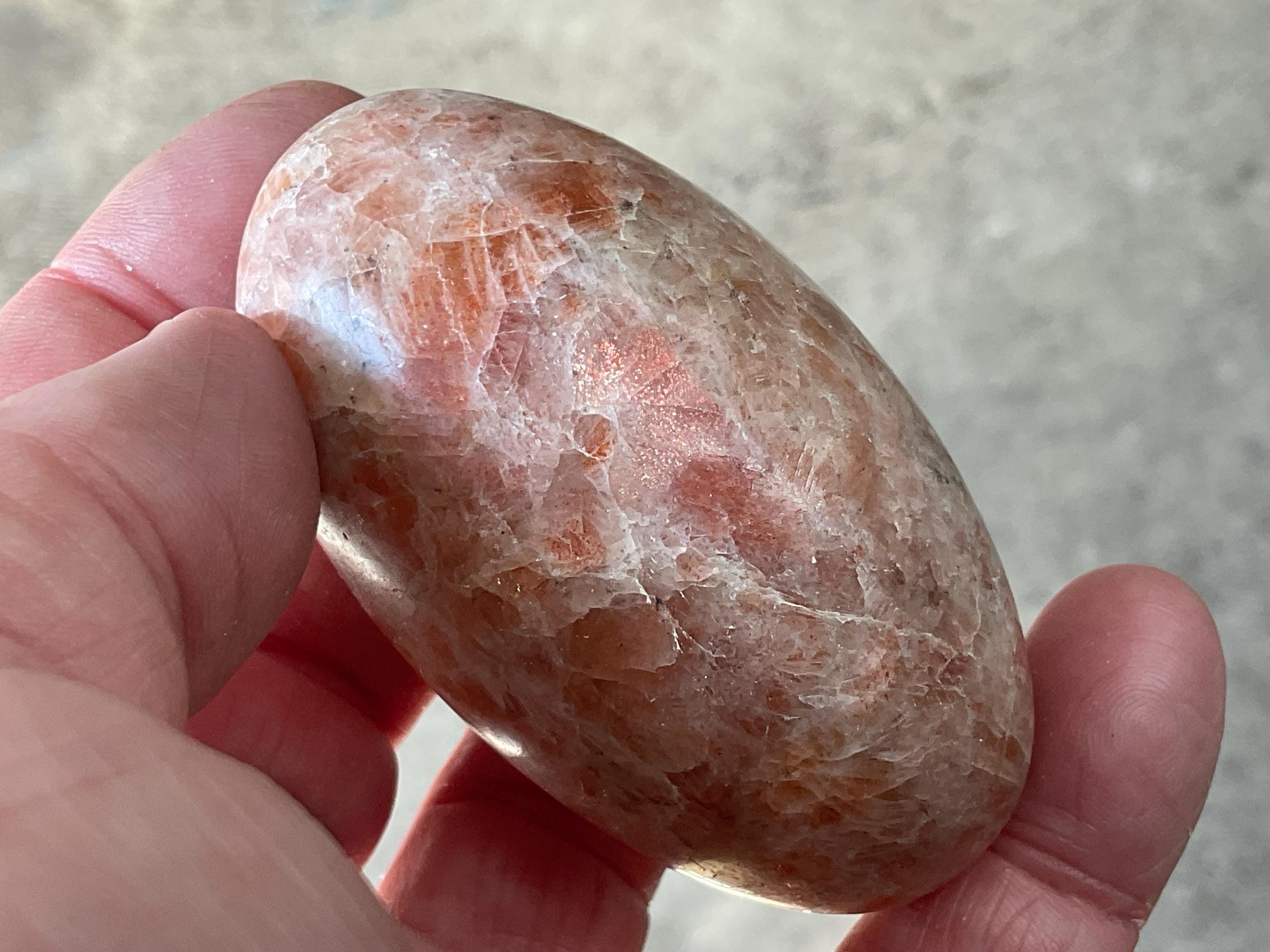 142g Polished Sunstone Egg A