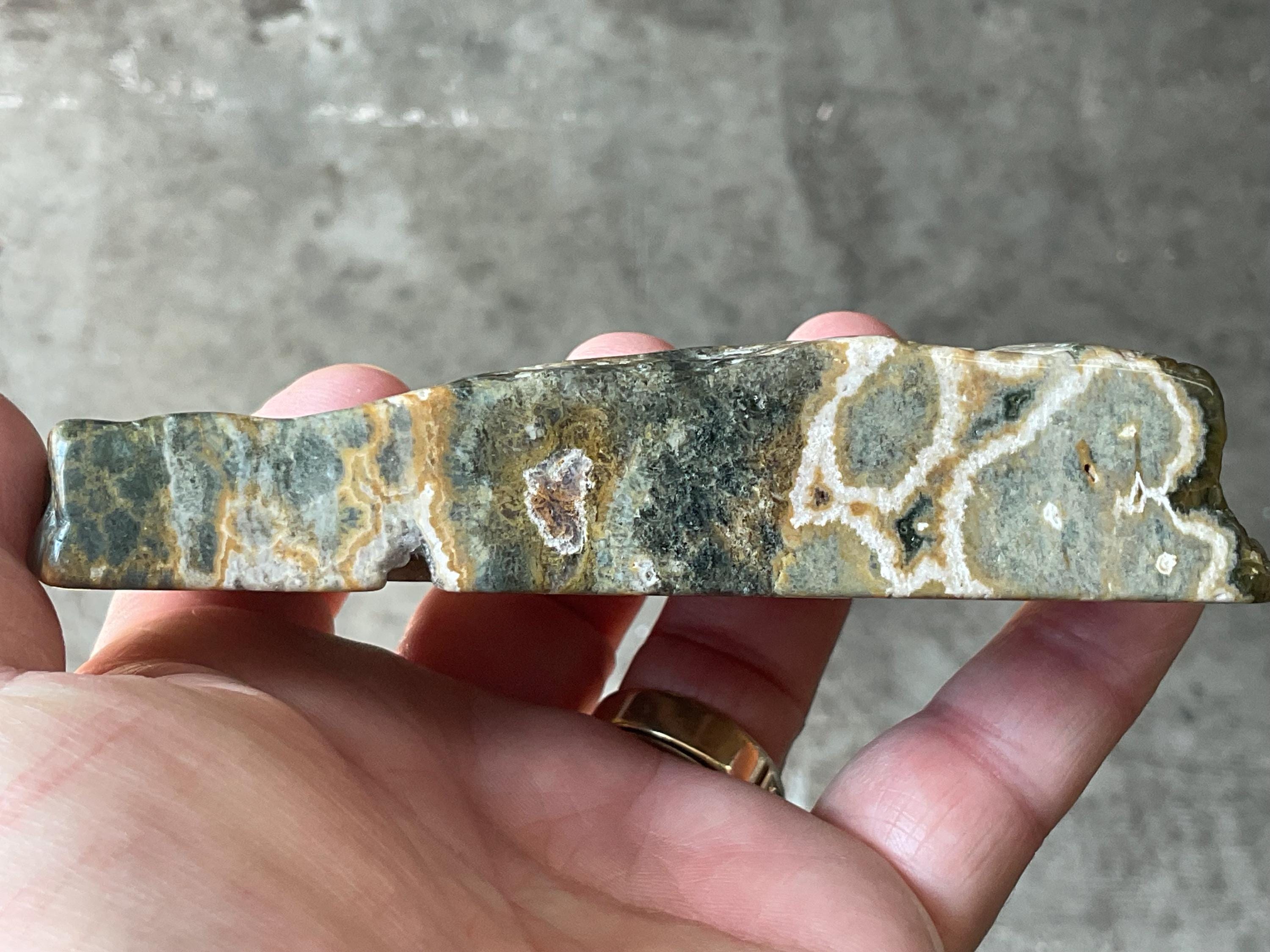 208g Ocean Jasper Polished Slab 3C