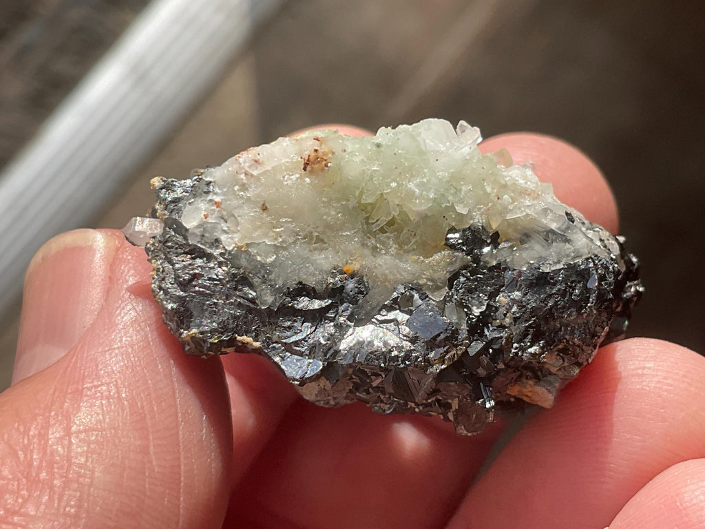 34g Galena on Quartz Cluster Specimen from Bulgaria