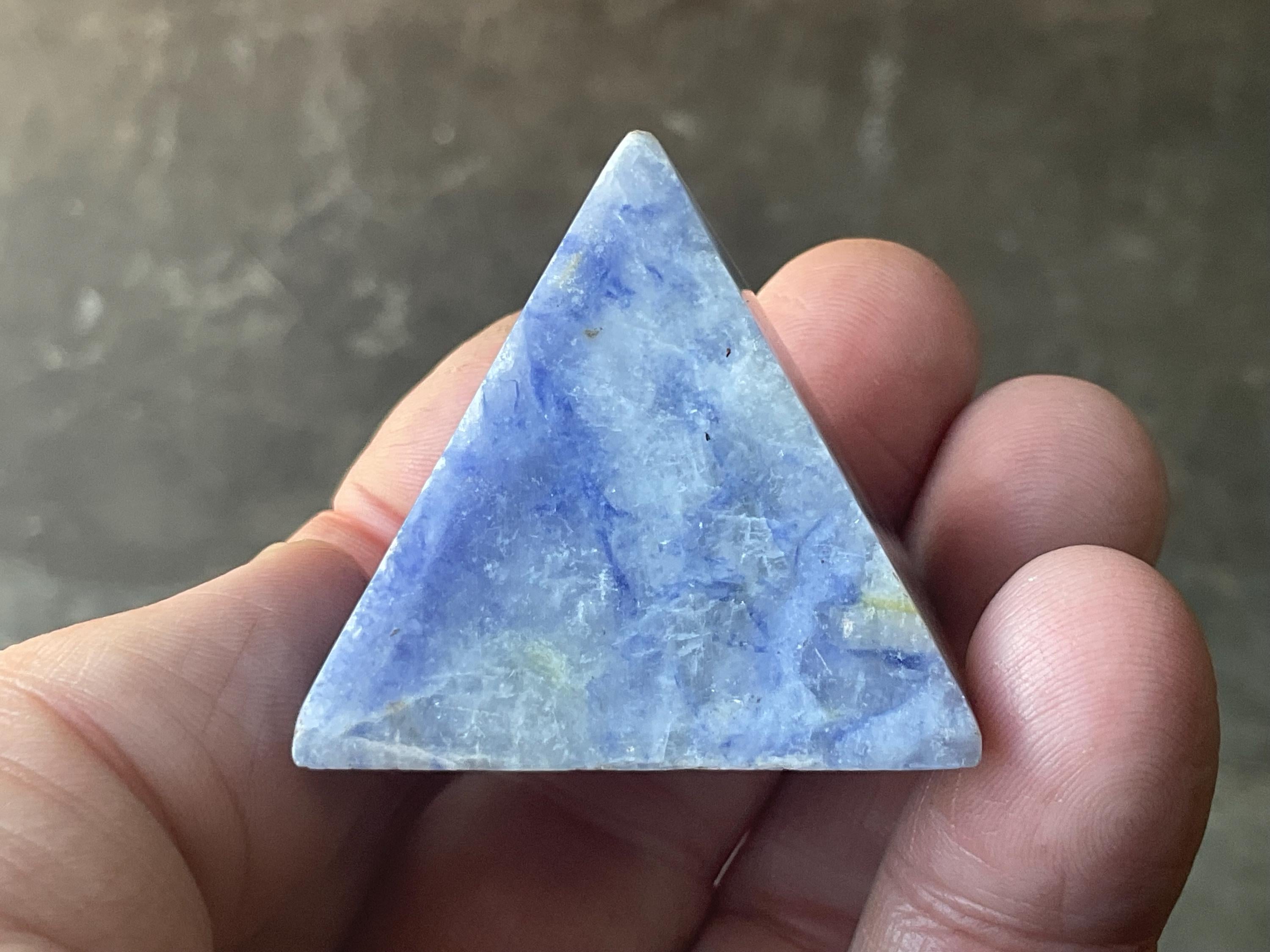 ** RESERVED FOR JULIA **50g Afghanite Pyramid 3B