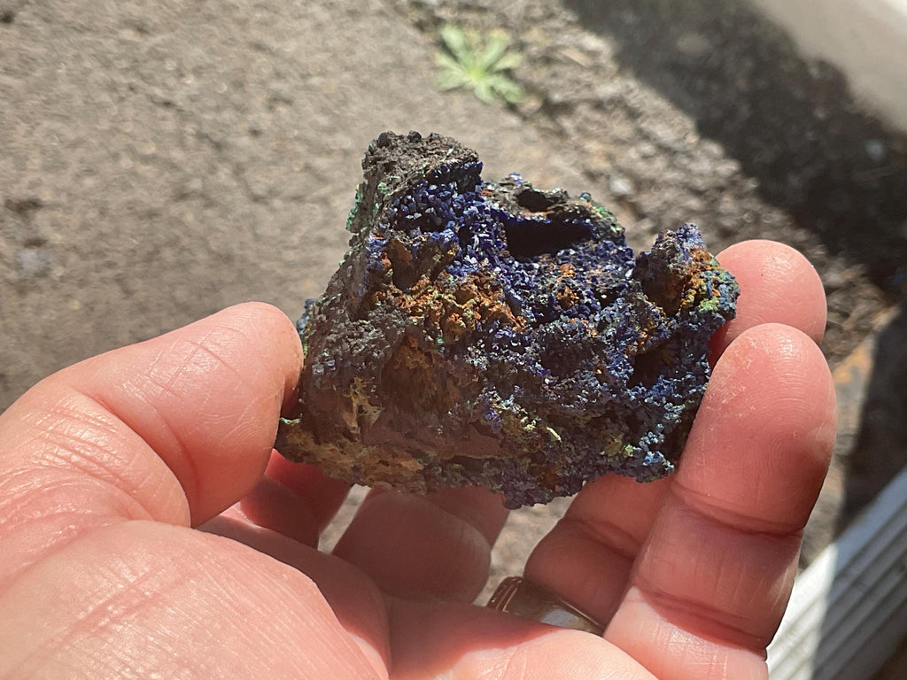 172g Azurite with Malachite Specimen 5A from Anhui, China