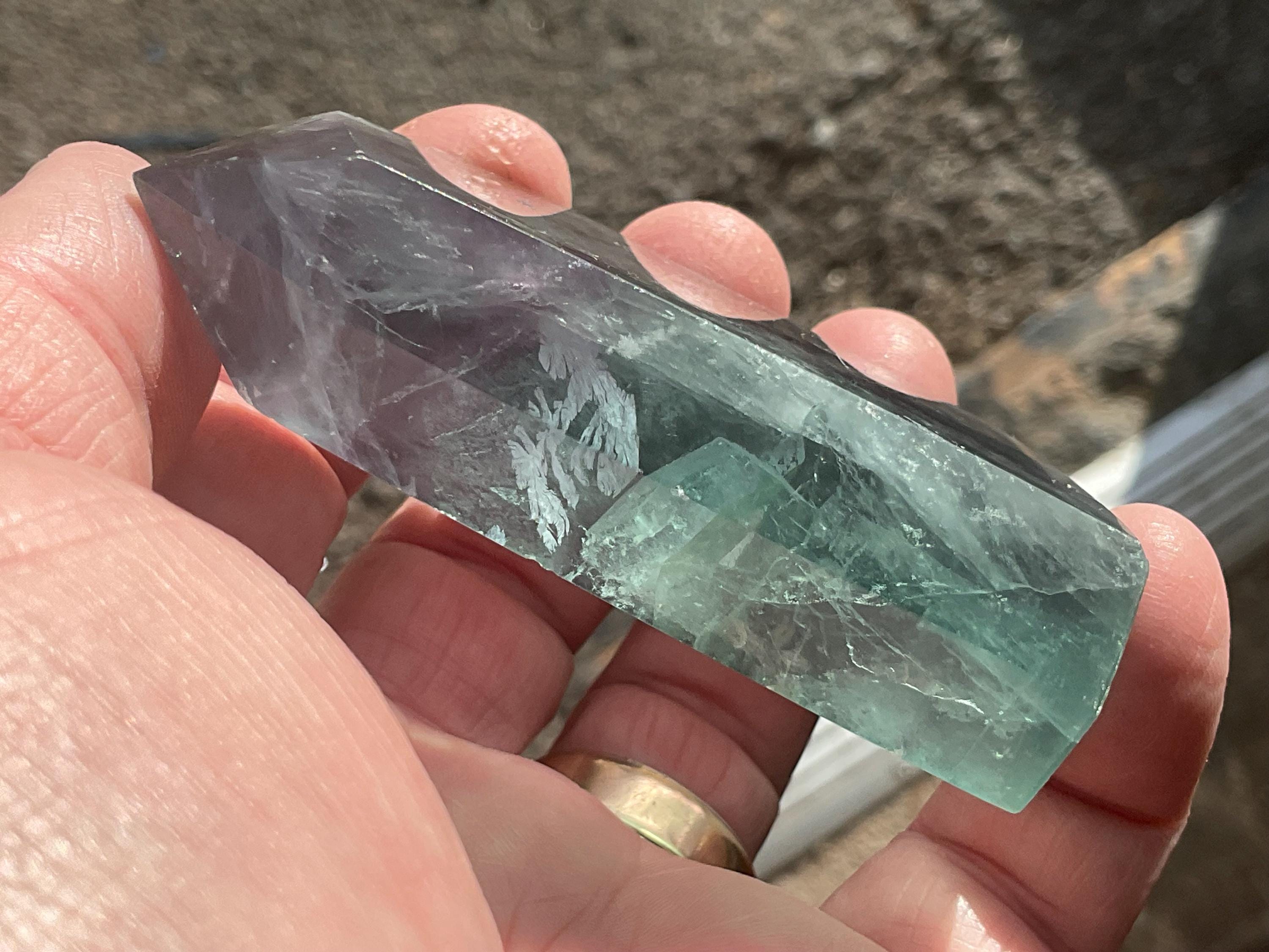 177g Rainbow Fluorite Generator 4A