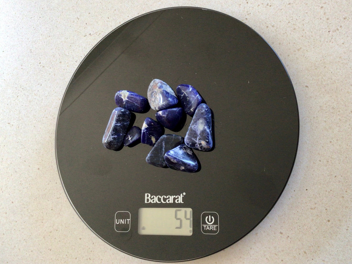 50g Sunset Sodalite Tumbled Stones